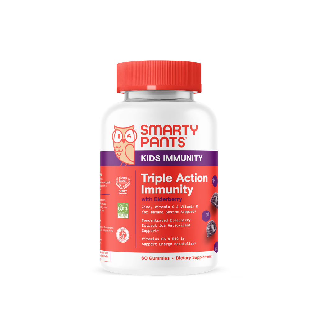 Kids Triple Action Immunity + Elderberry Gummies