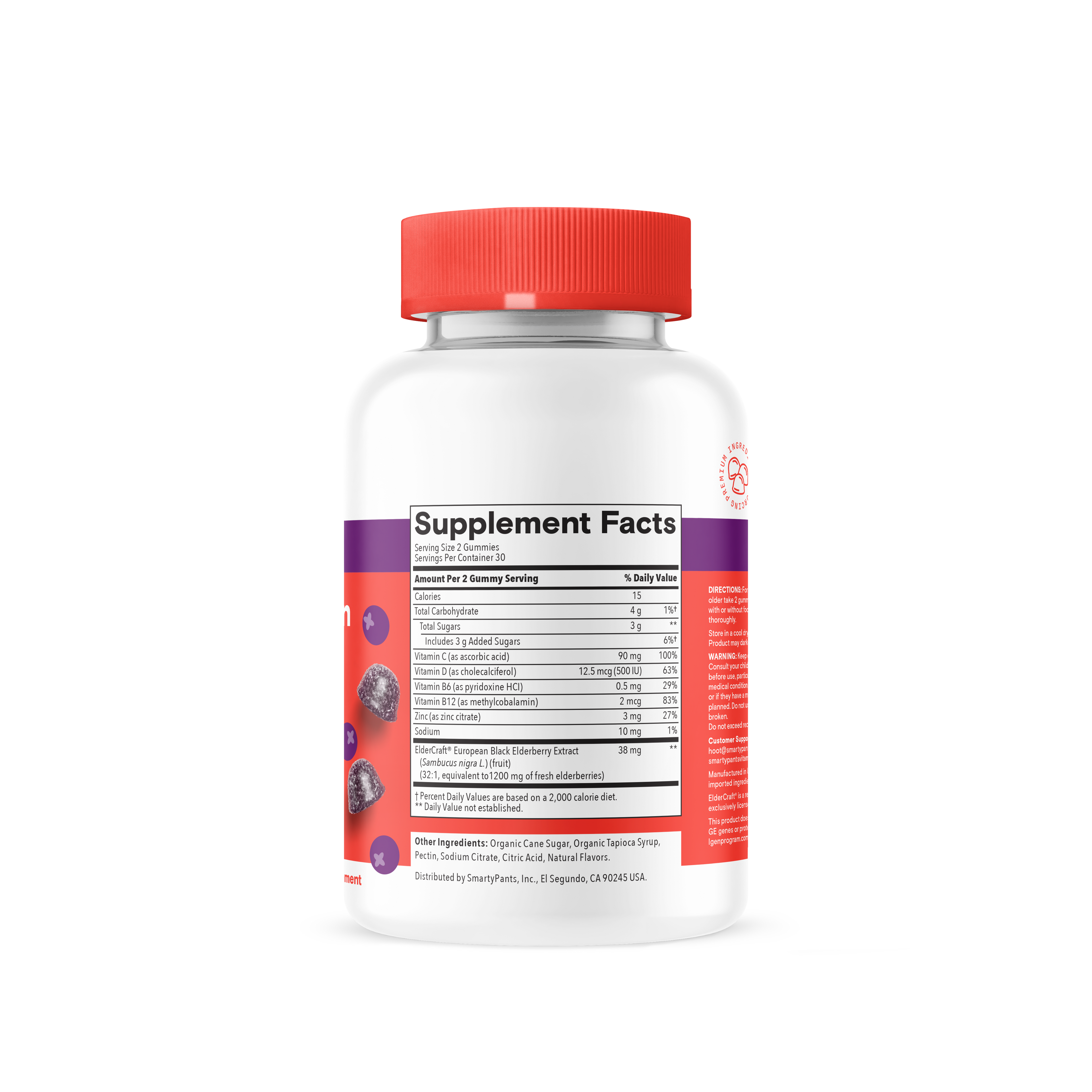 Kids Triple Action Immunity + Elderberry Gummies
