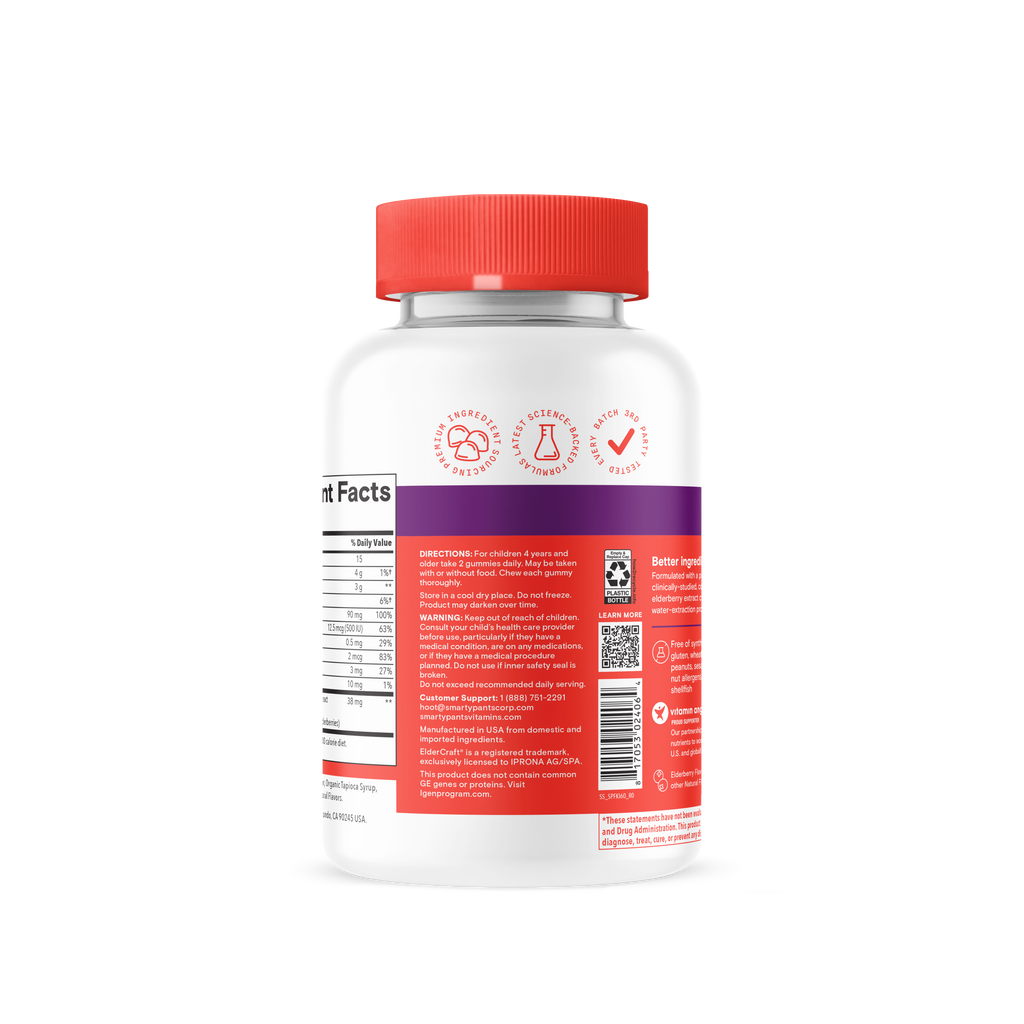 Kids Triple Action Immunity + Elderberry Gummies