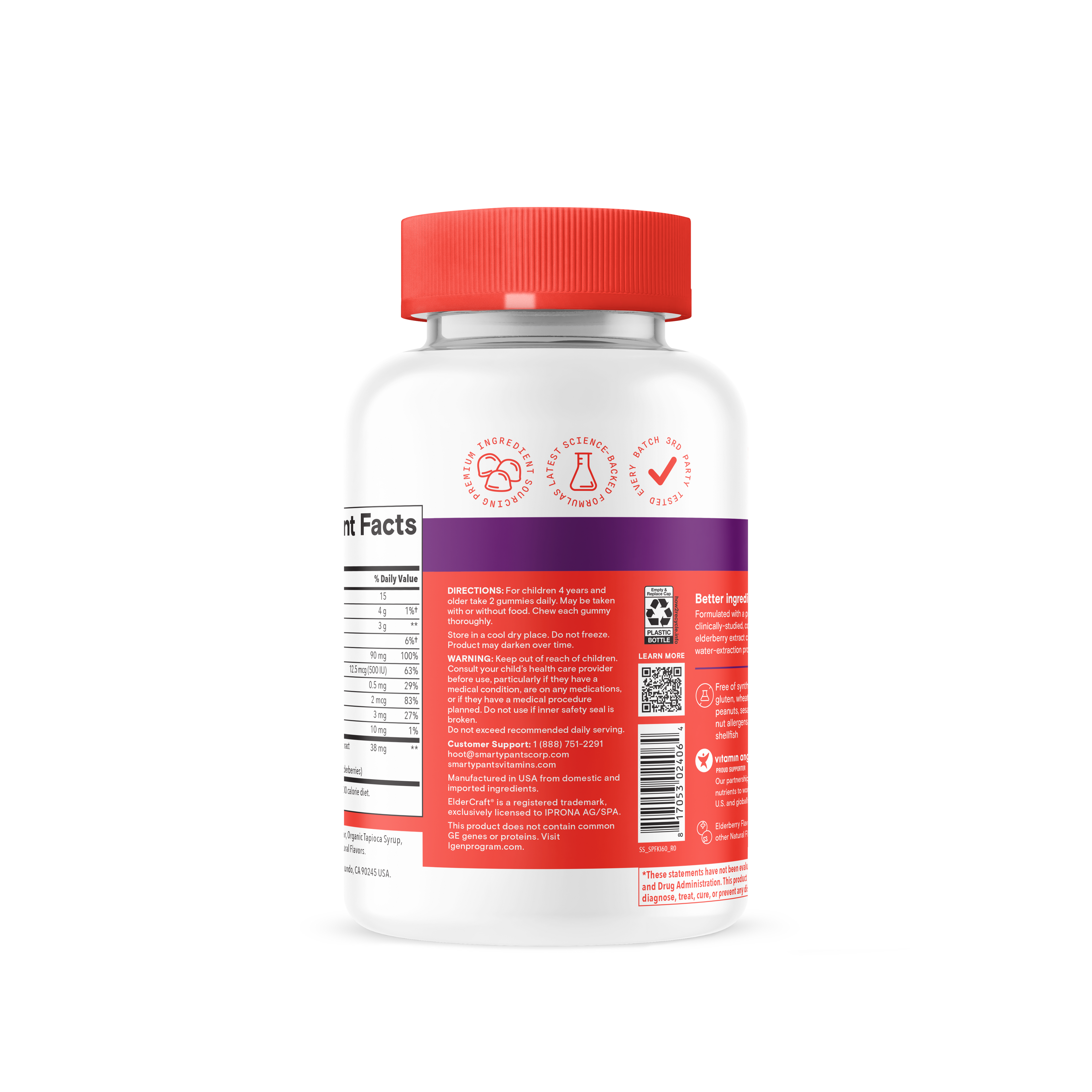 Kids Triple Action Immunity + Elderberry Gummies