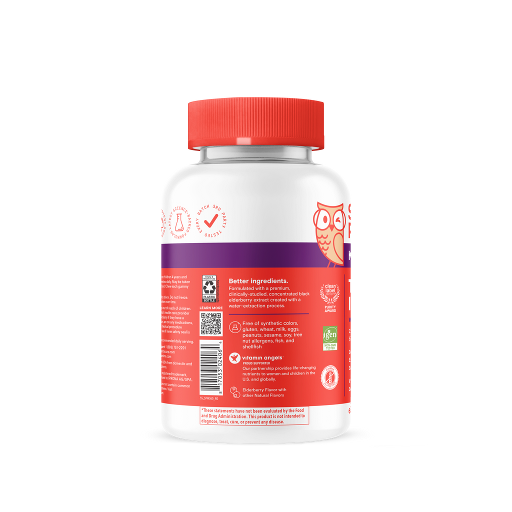 Kids Triple Action Immunity + Elderberry Gummies