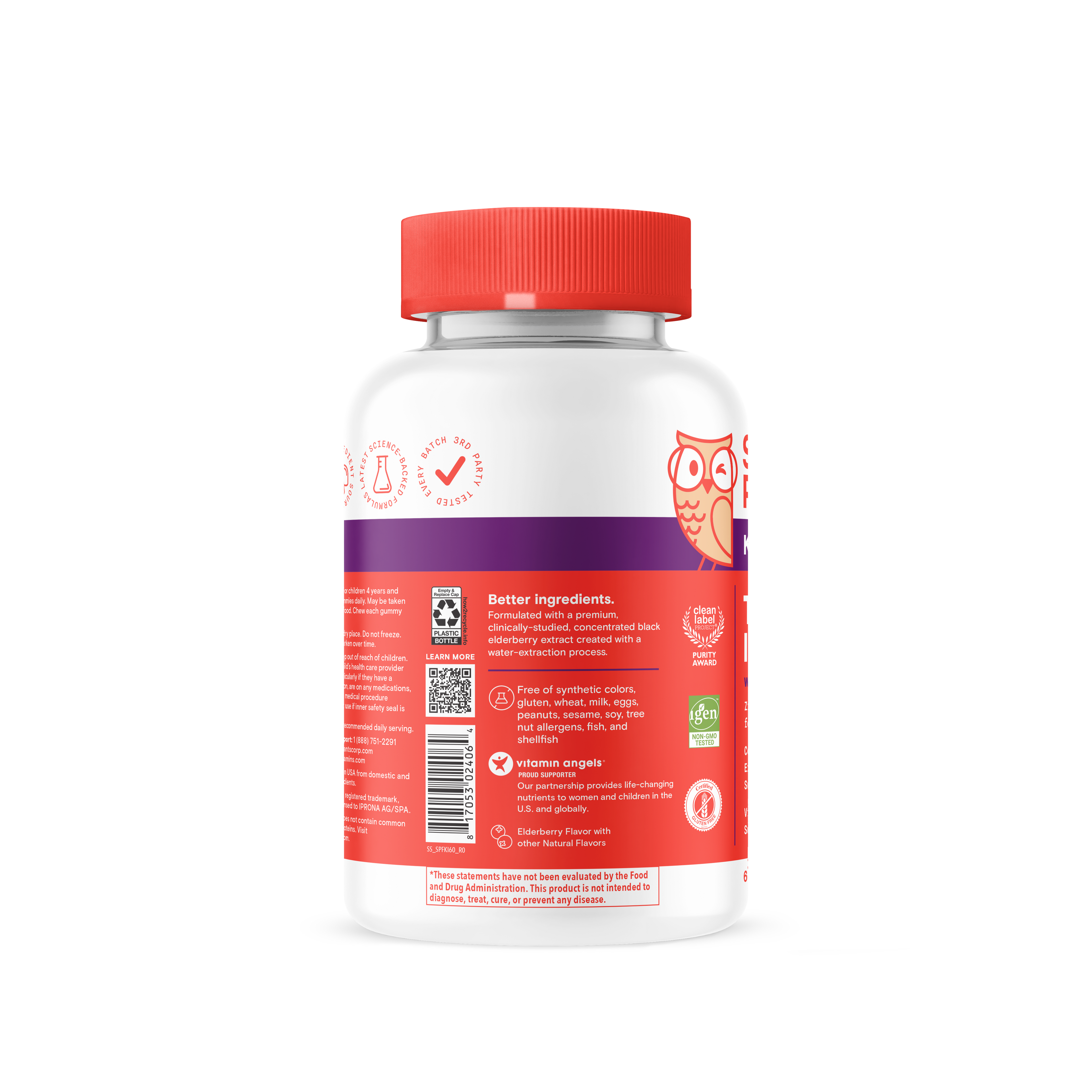 Kids Triple Action Immunity + Elderberry Gummies