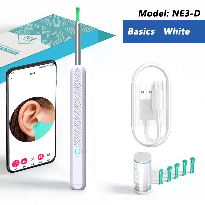 Visual Ear Cleaning Camera, 5MP Otoscope Kit