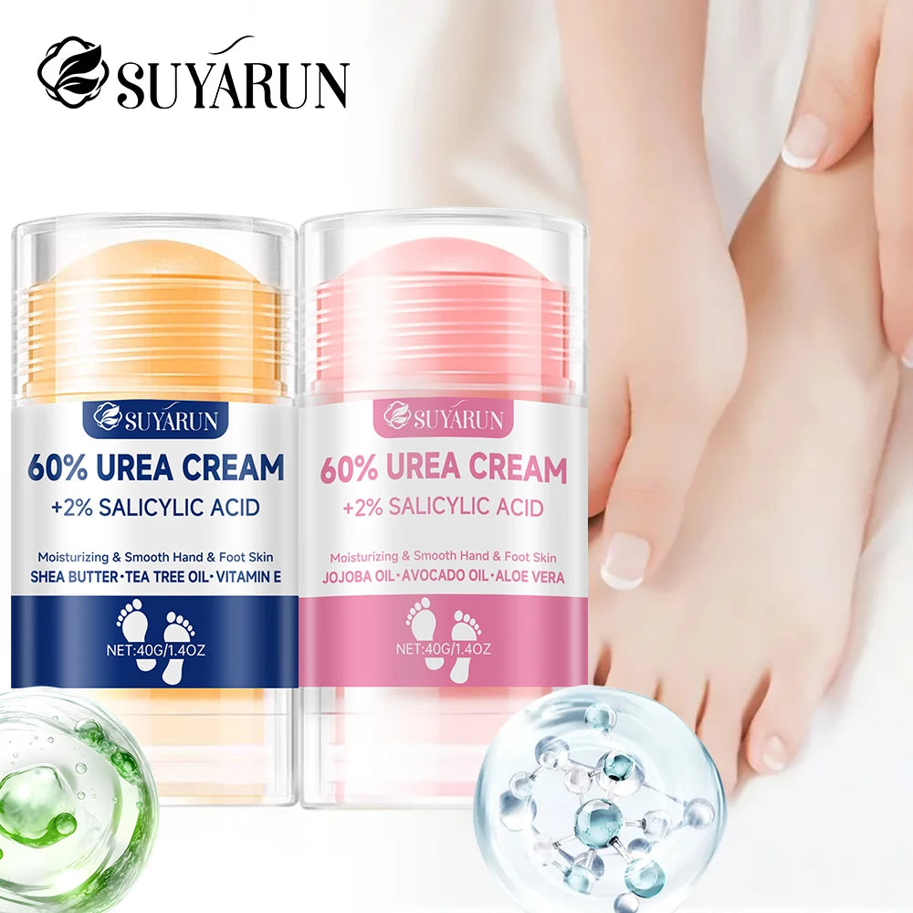 60% Urea Foot Cream Stick, Cracked Heel Repair, 40g