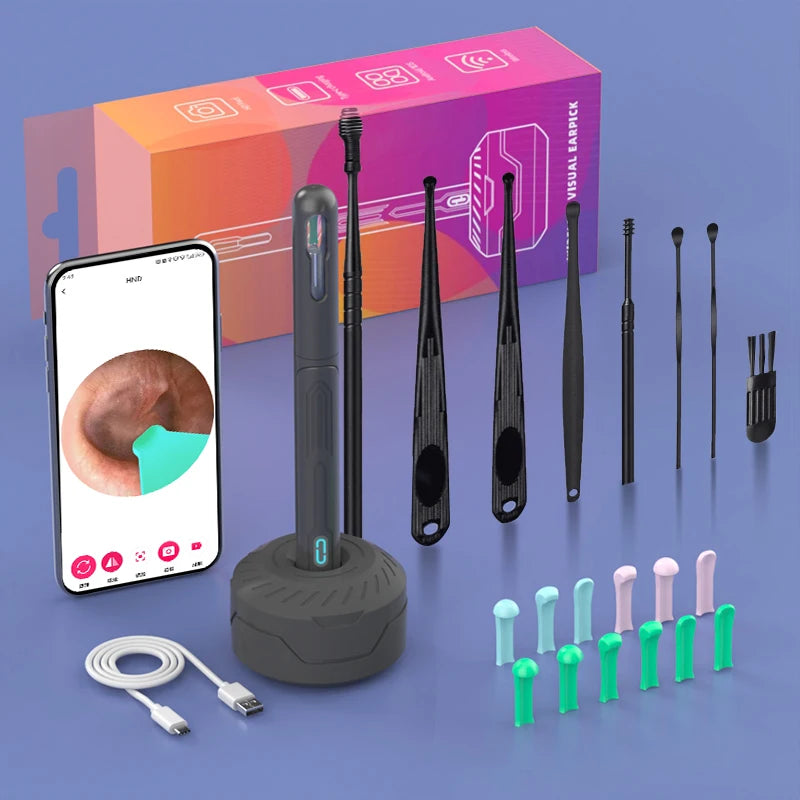 Ear Cleaning Camera with HD Otoscope, NK3 Pro Kit