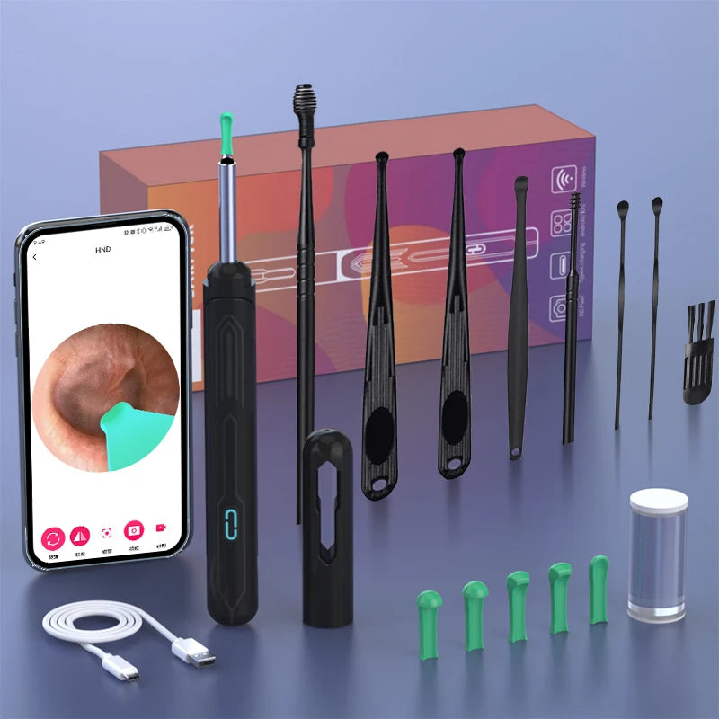 Ear Cleaning Camera with HD Otoscope, NK3 Pro Kit
