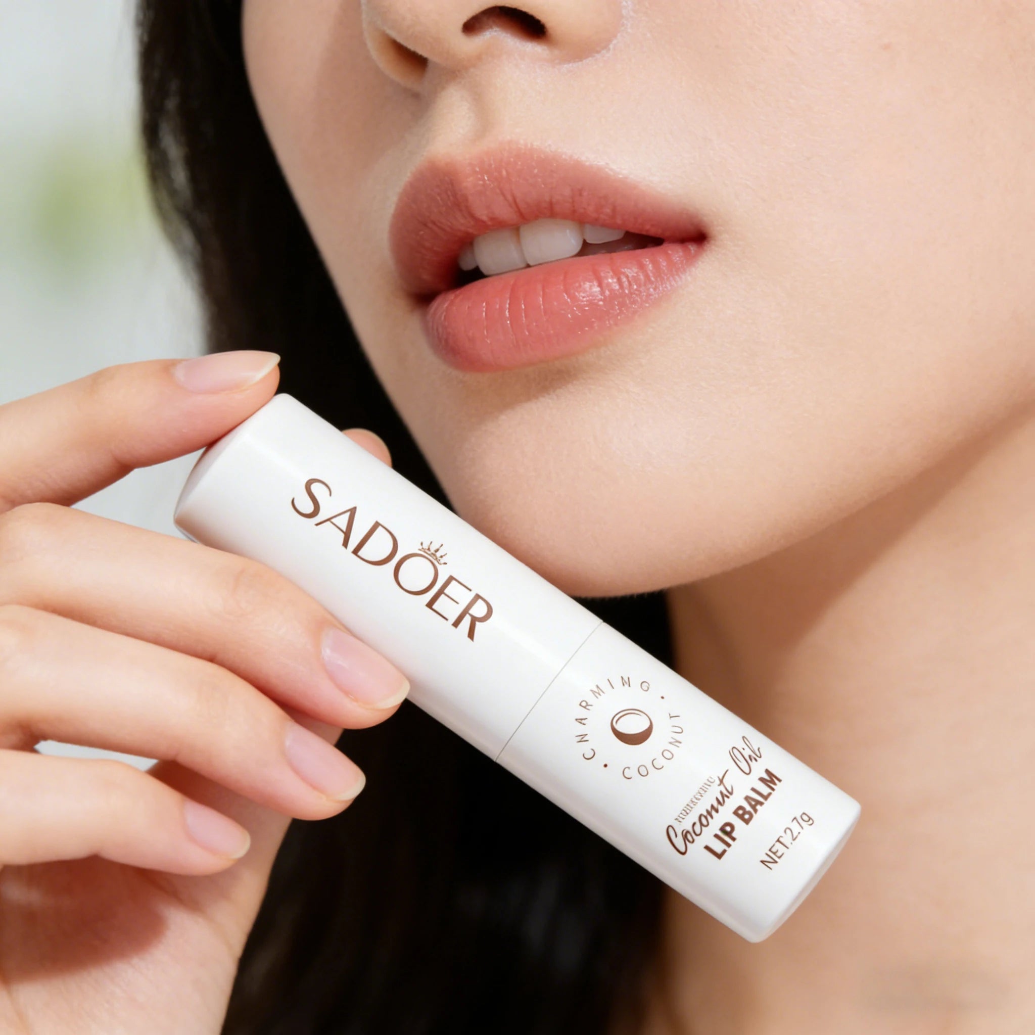Coconut Lip Balm, Long-Lasting Moisture for Men & Women