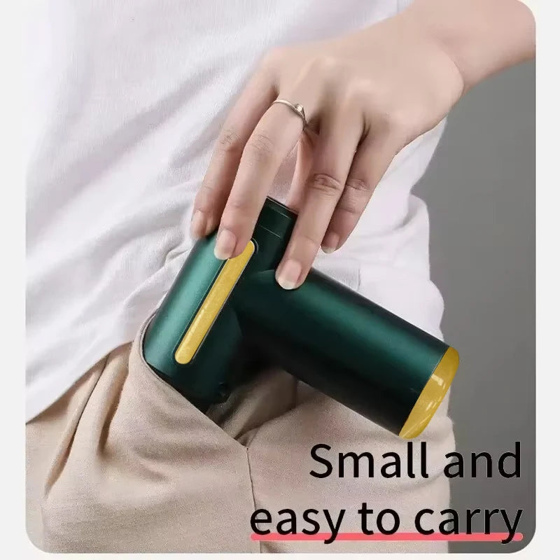 Handheld Fascia Massage Gun, USB Rechargeable, 6 Speeds