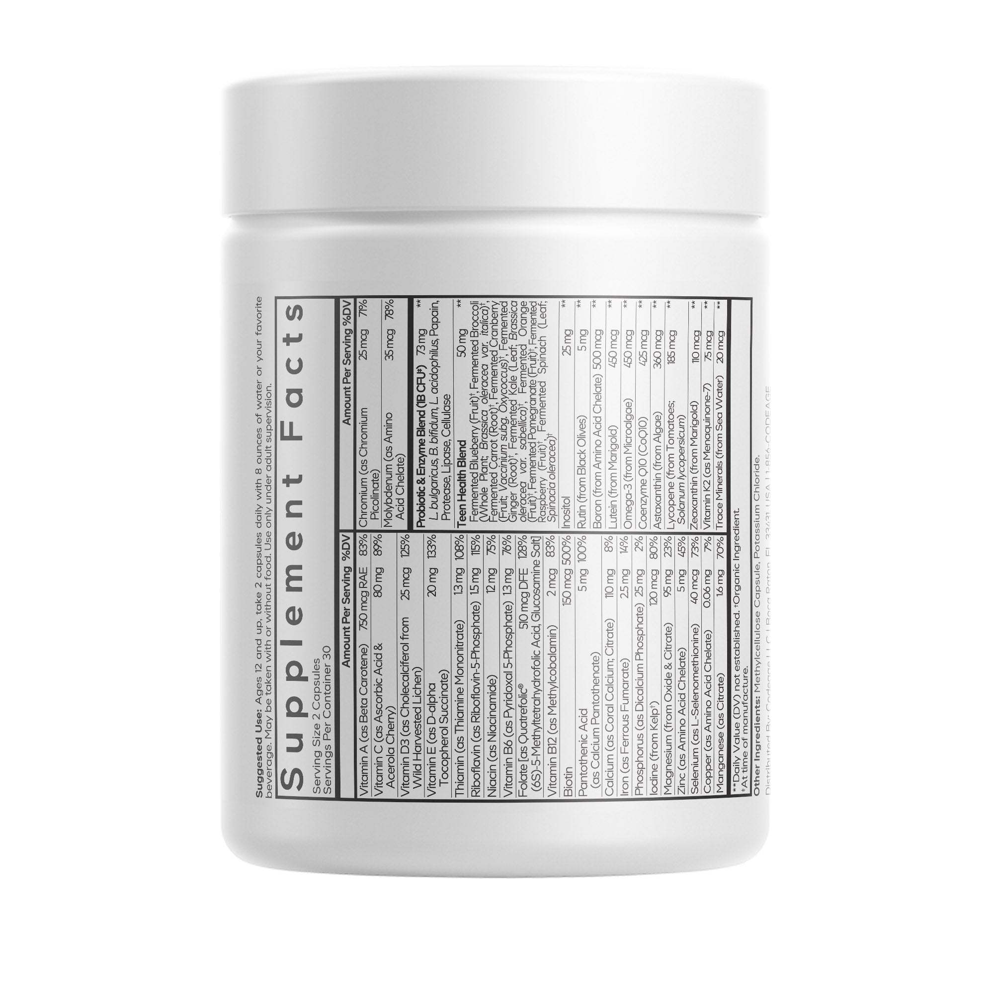 Teens Fermented Multivitamin