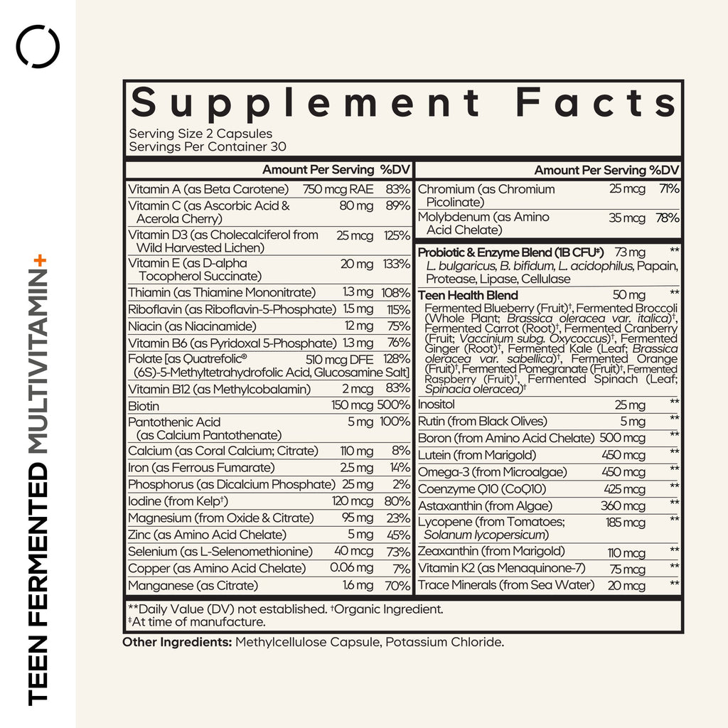 Teens Fermented Multivitamin