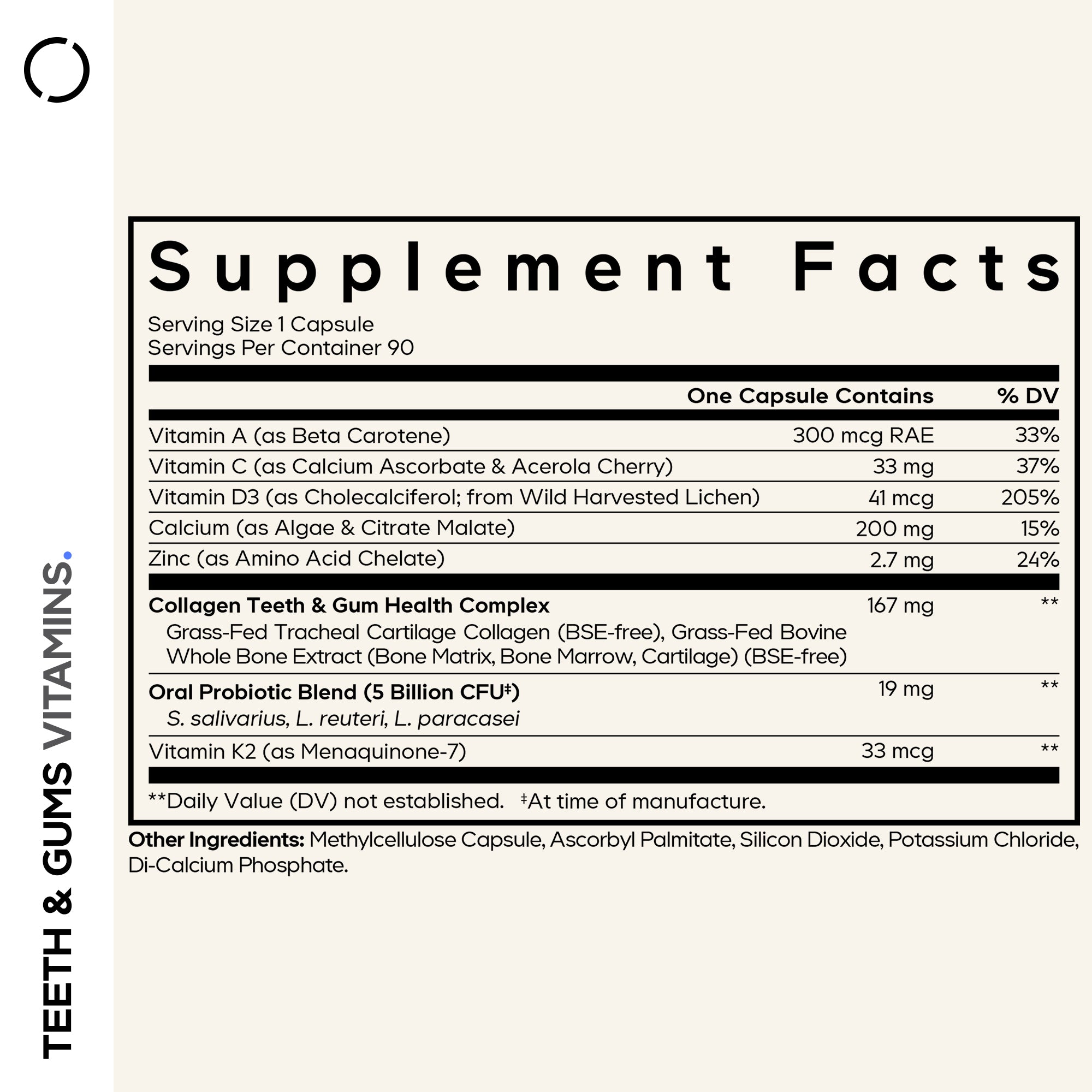 Teeth & Gums Vitamins Capsules