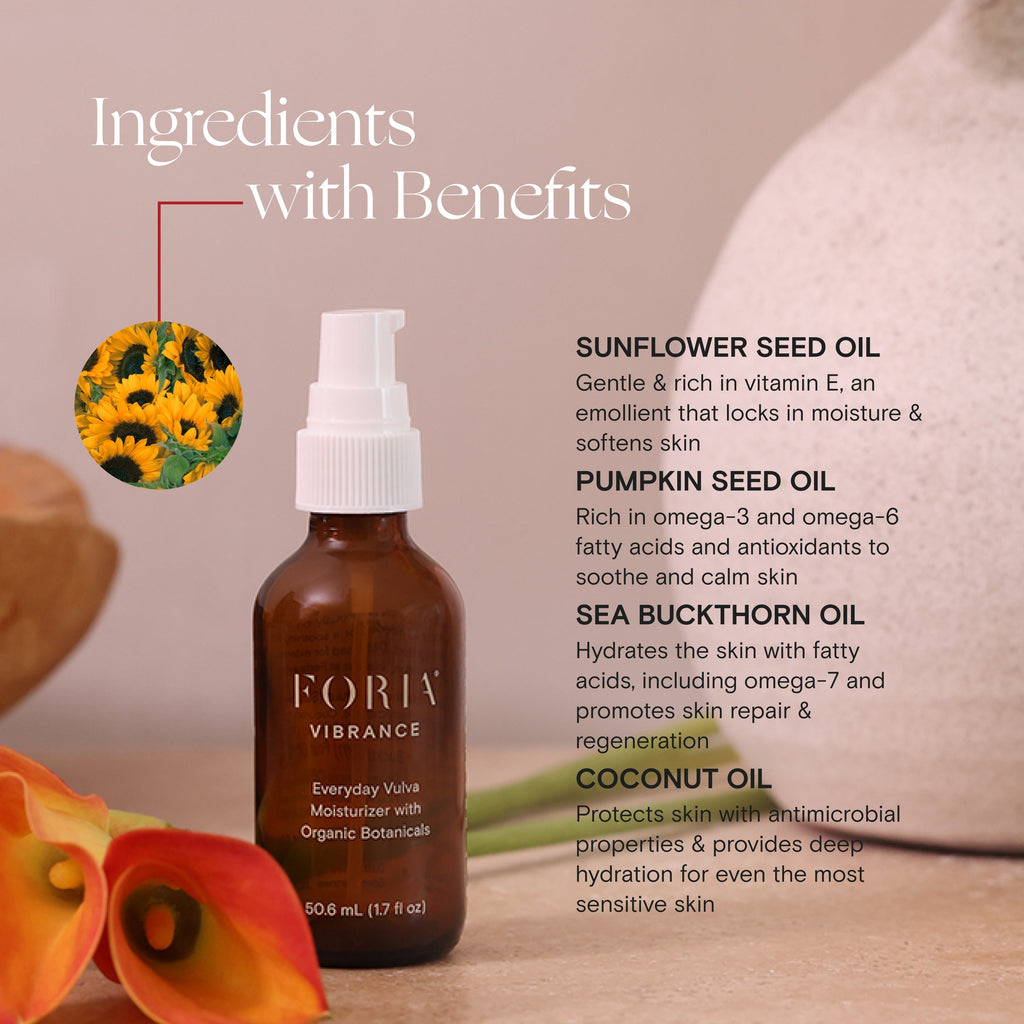 Vibrance Everyday Vulva Moisturizer with Organic Botanicals