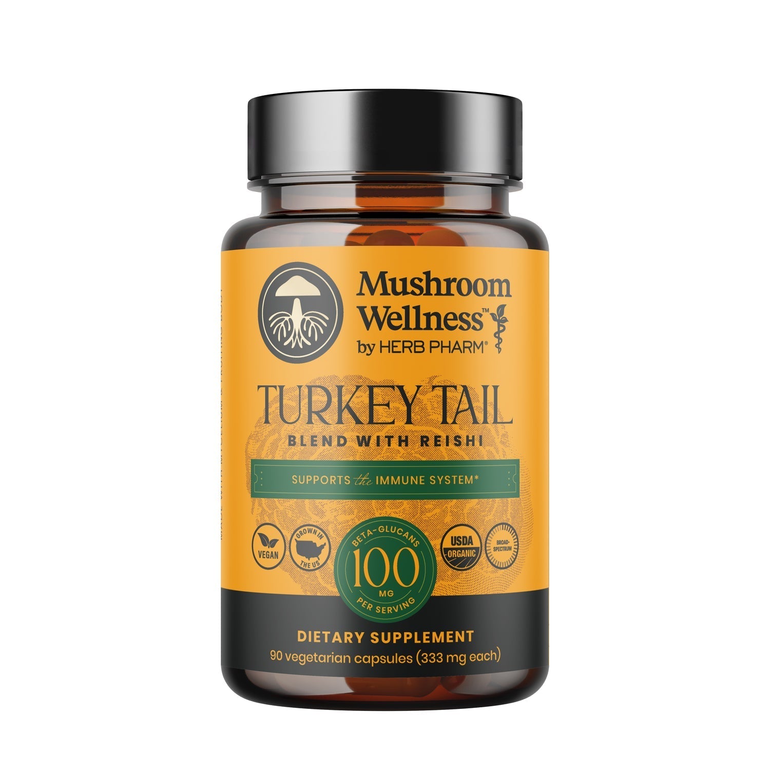 Mushroom Wellness Turkey Tail Blend Capsules