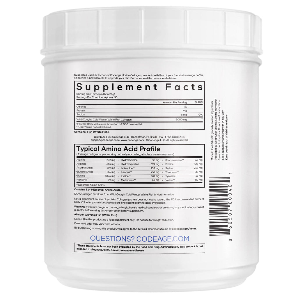 Wild Caught Marine Collagen Powder