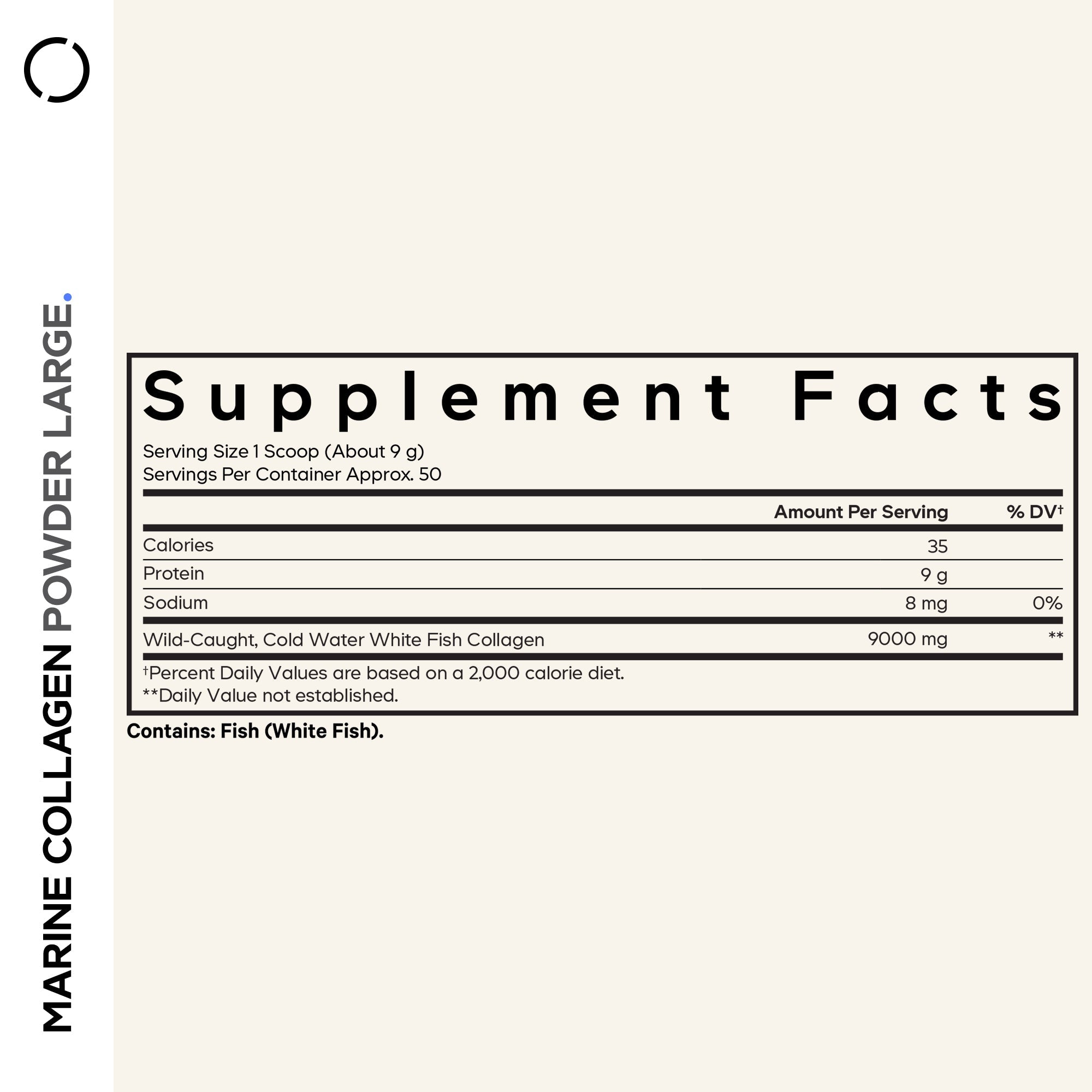 Wild Caught Marine Collagen Powder