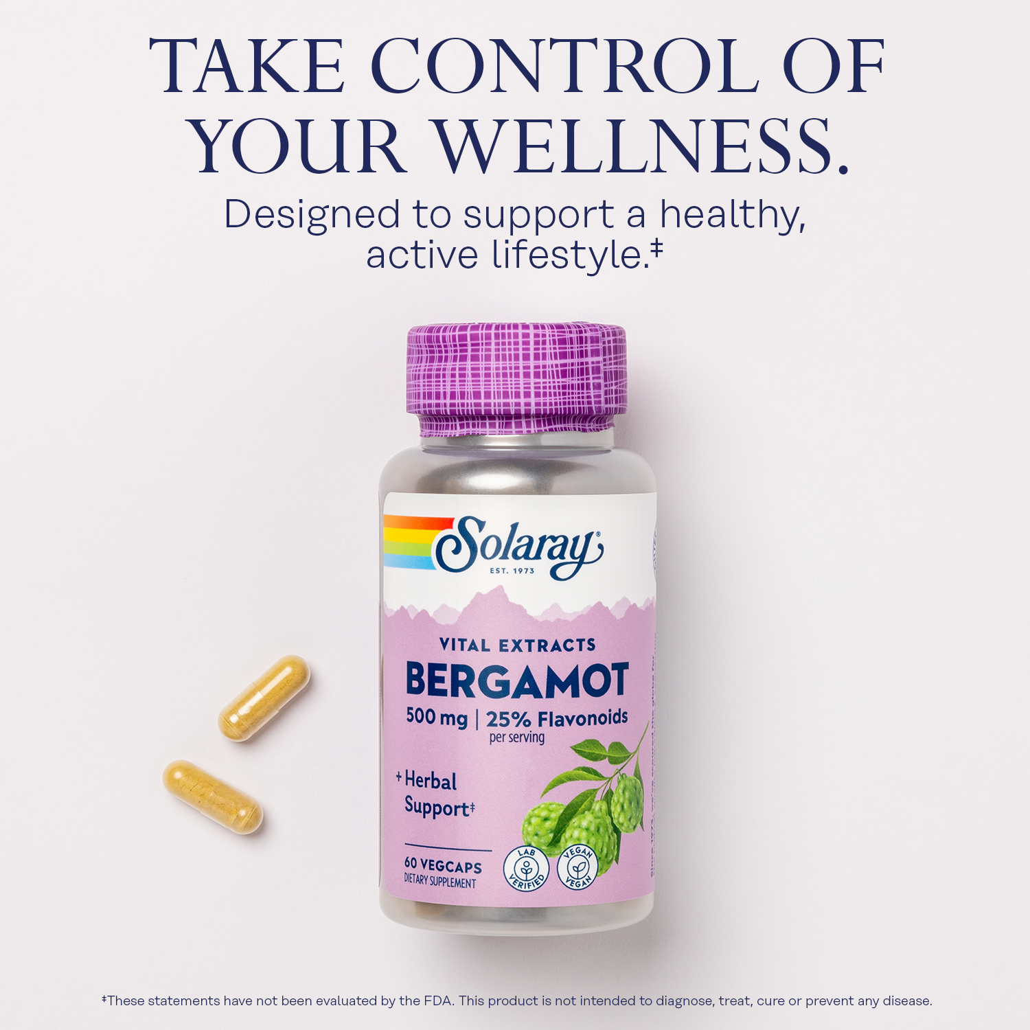 Vital Extracts Bergamot, 500 mg