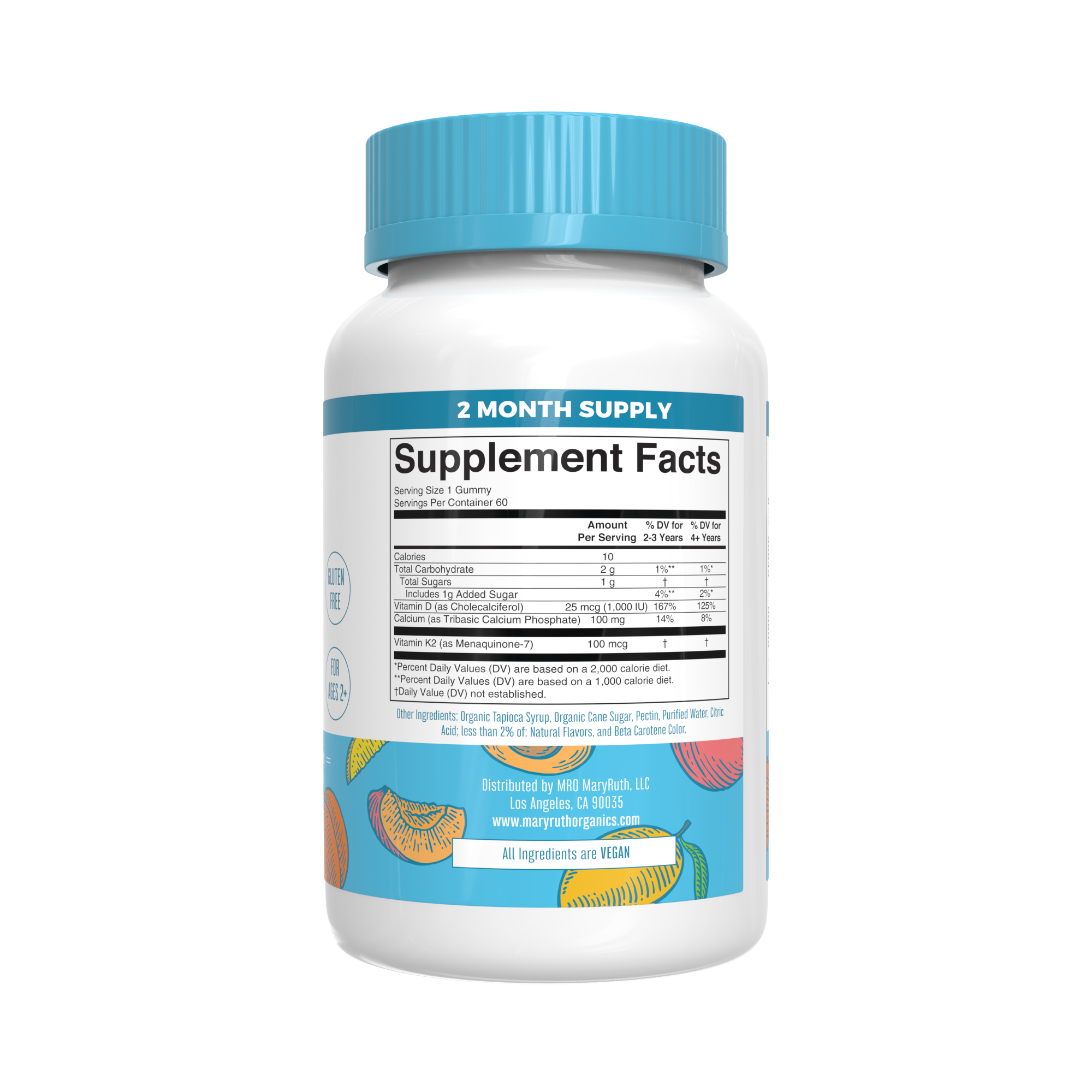 Vitamin K2+D3 Calcium Gummies