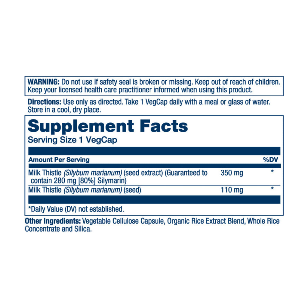 Vital Extracts Milk Thistle, 350 mg