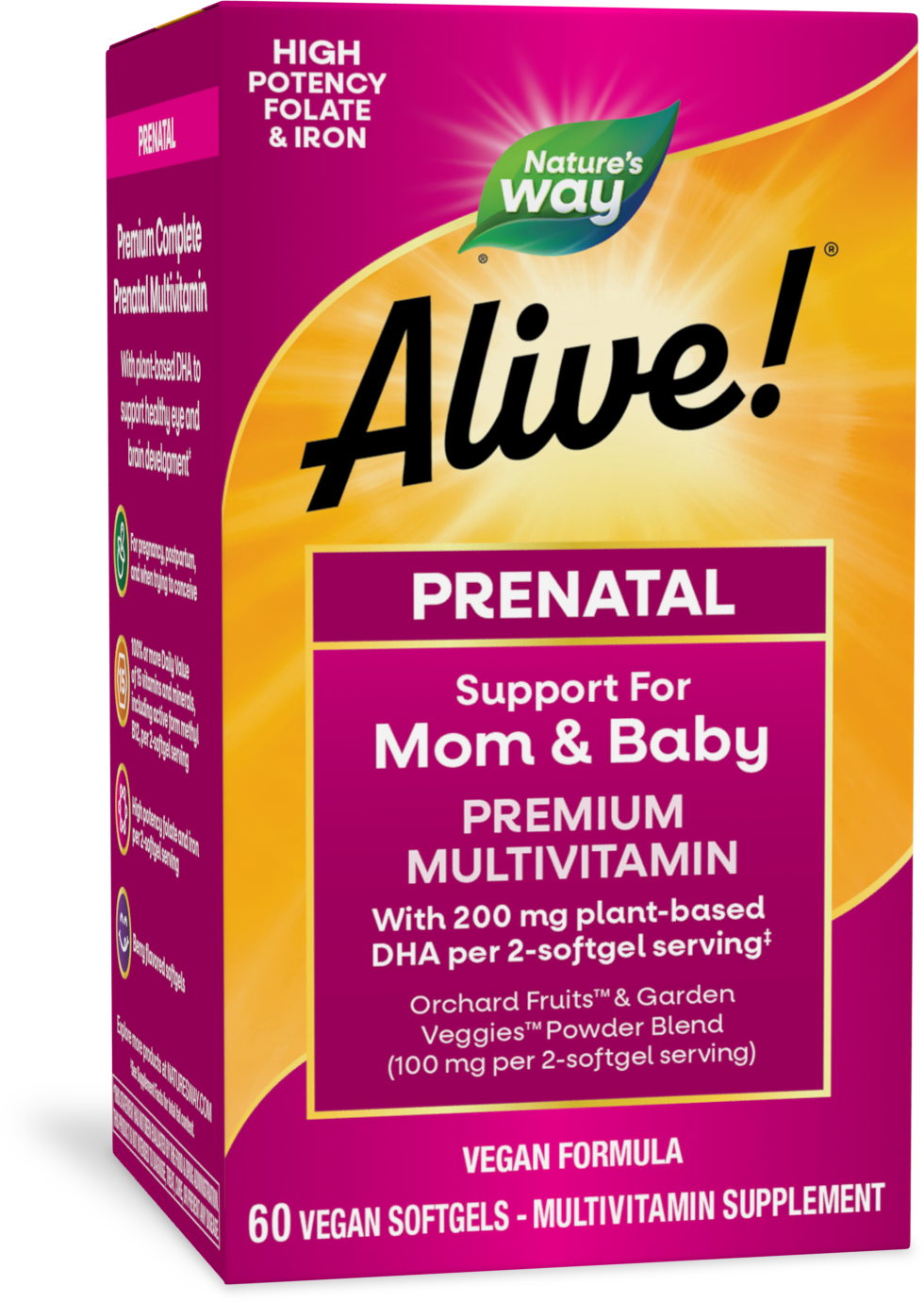 Alive! Premium Prenatal Multivitamin