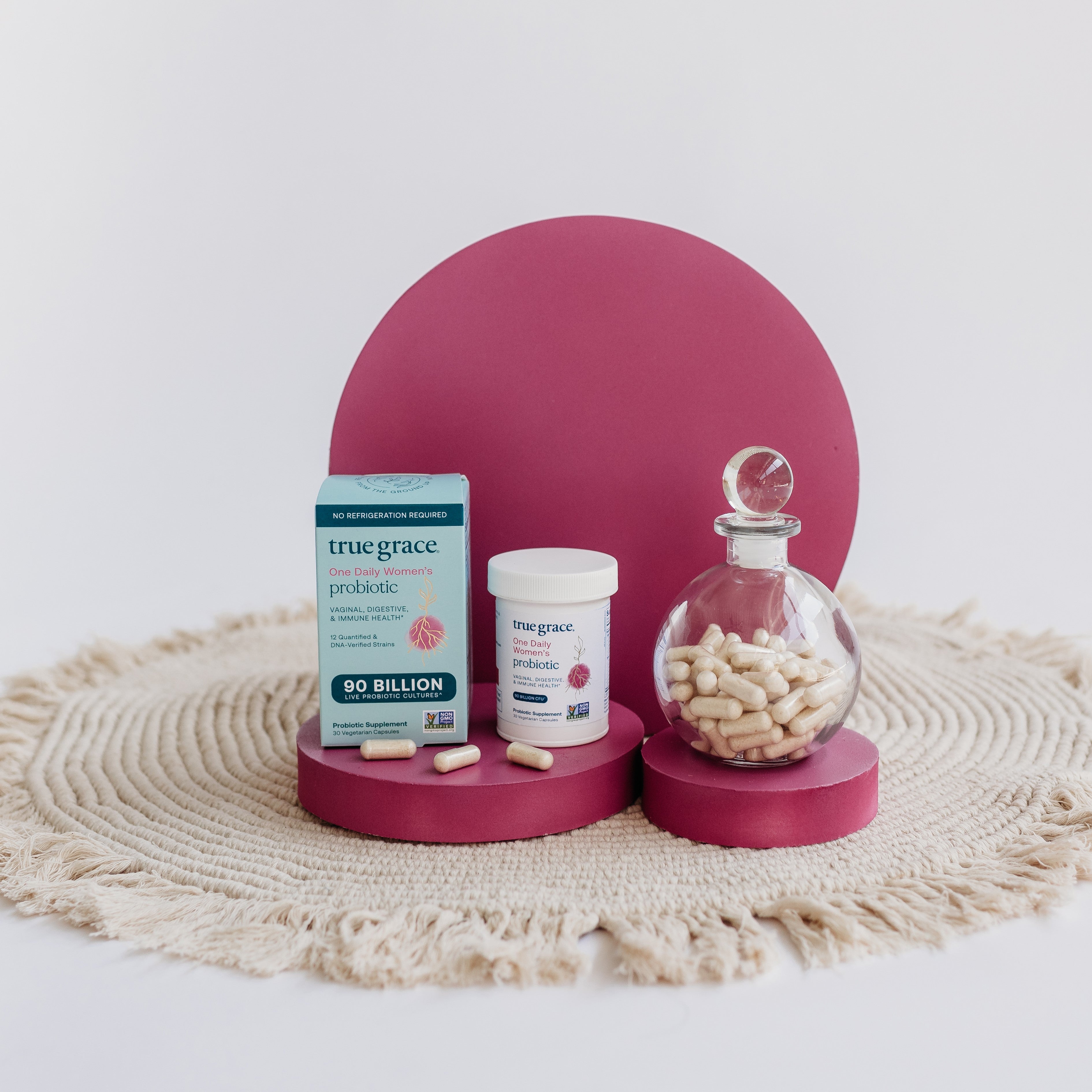 One Daily Women's Probiotic Capsules - Digestive, Vaginal & Immune Health*