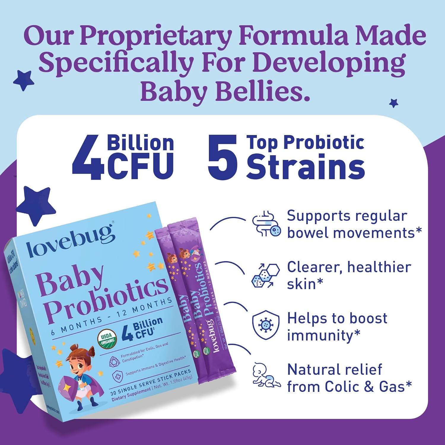 Baby Probiotics, 6 to 12 months