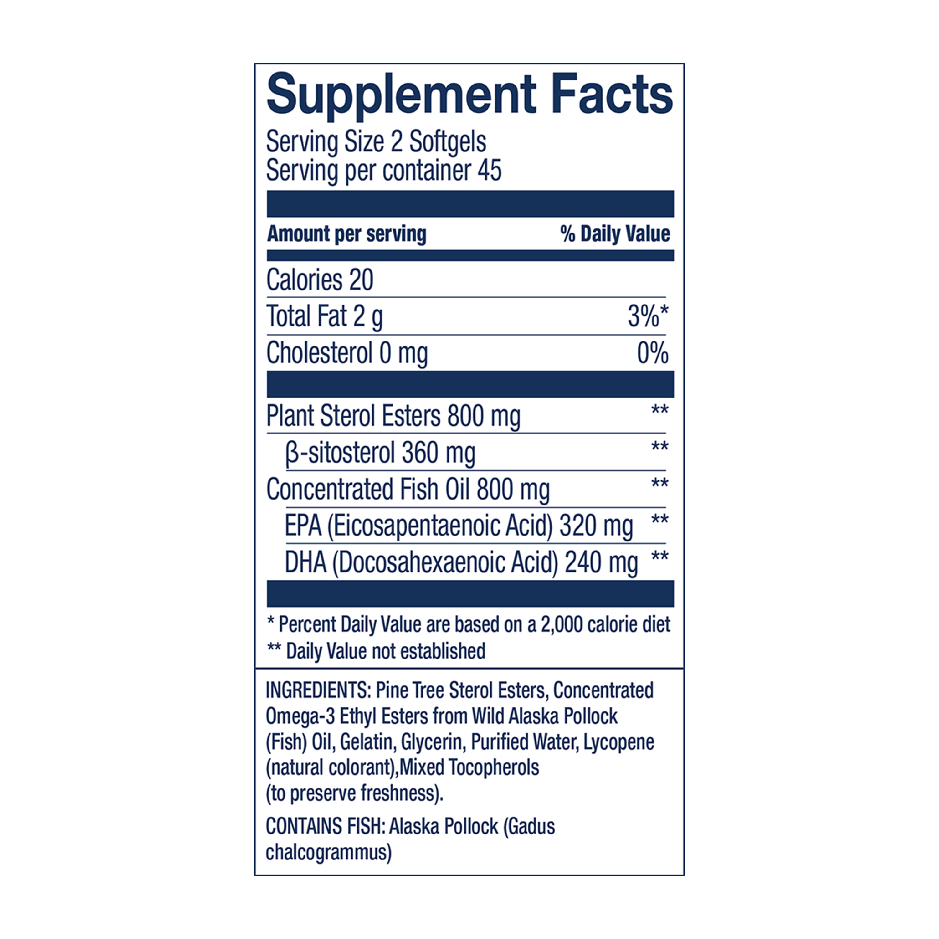 Wild Alaskan Fish Oil - Cholesterol Support
