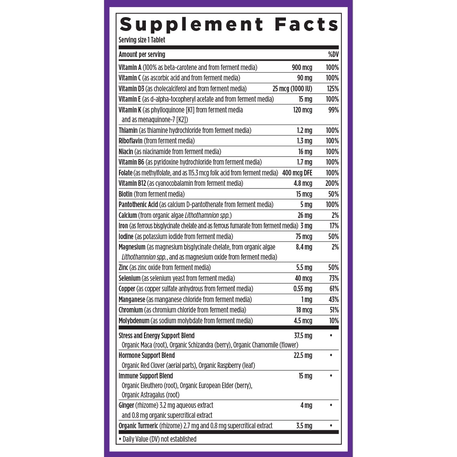 Every Woman's One Daily Multivitamin