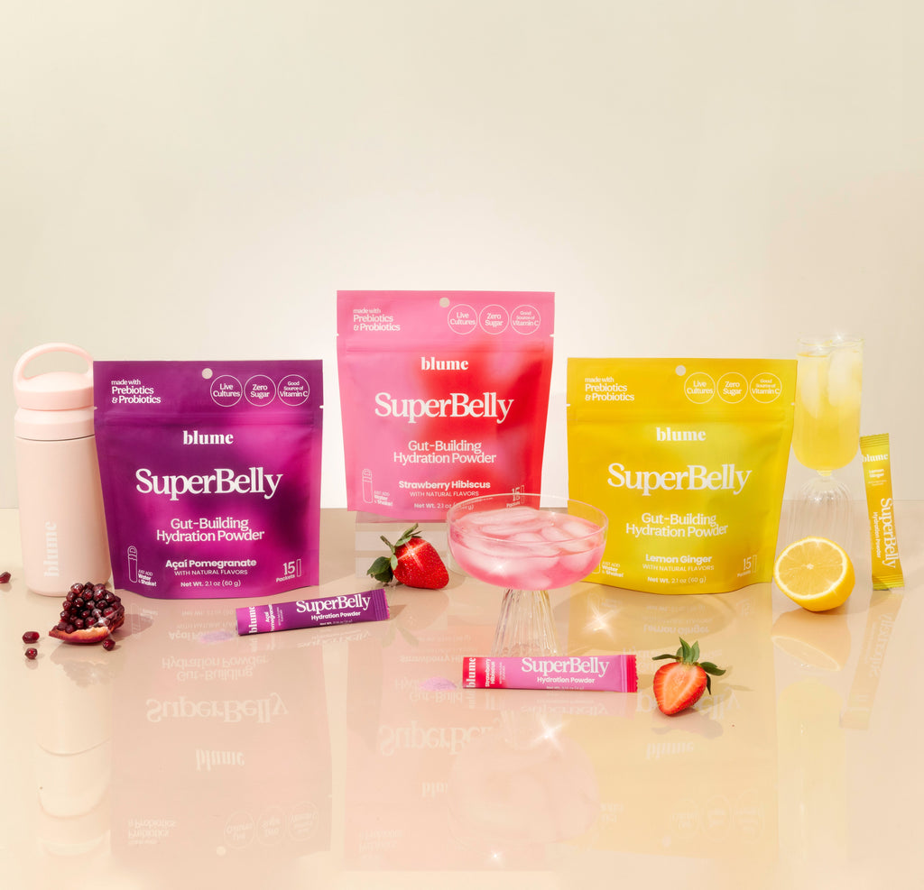 SuperBelly Gut-Building Hydration Drink Mix Powder Packets