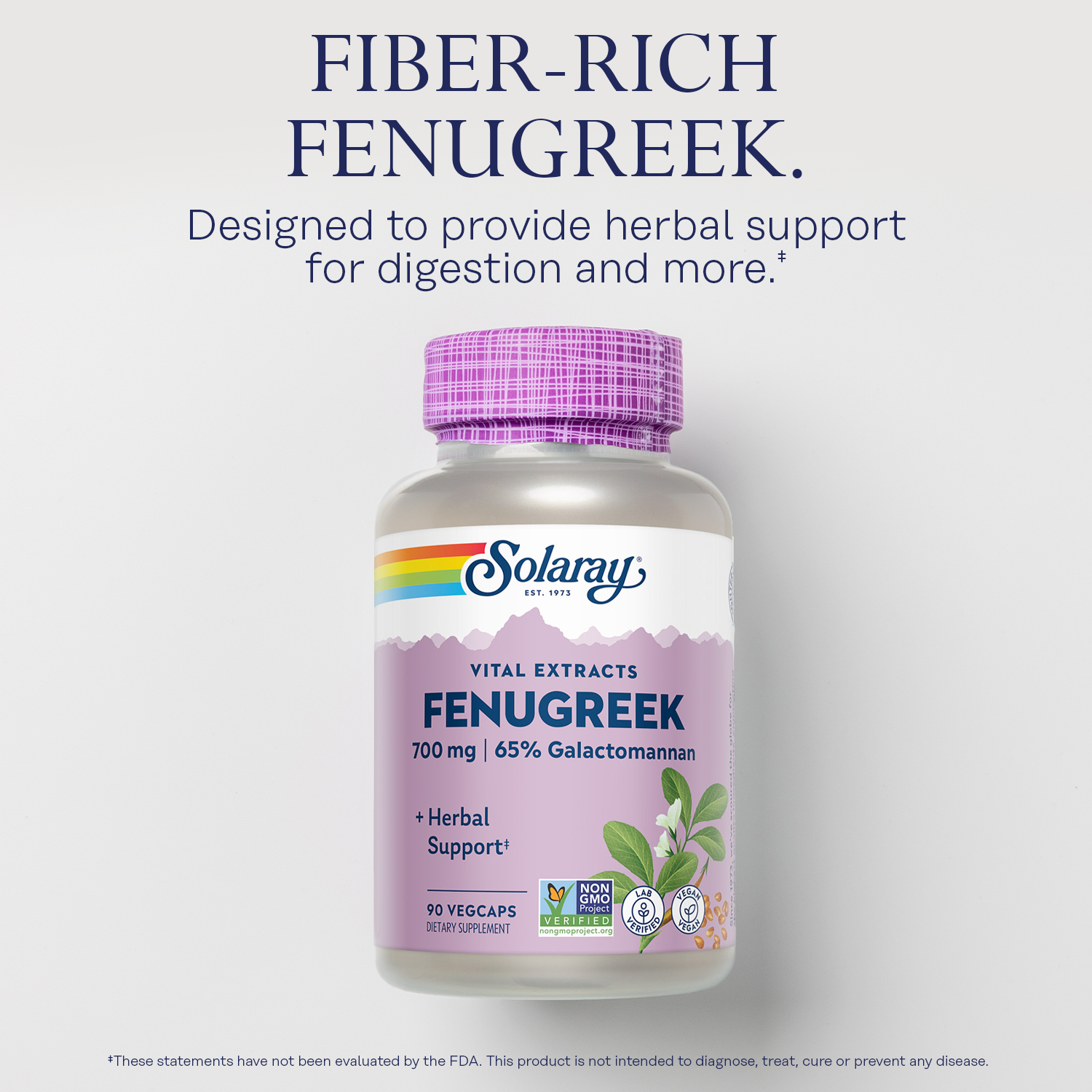 Vital Extracts Fenugreek, 700 mg