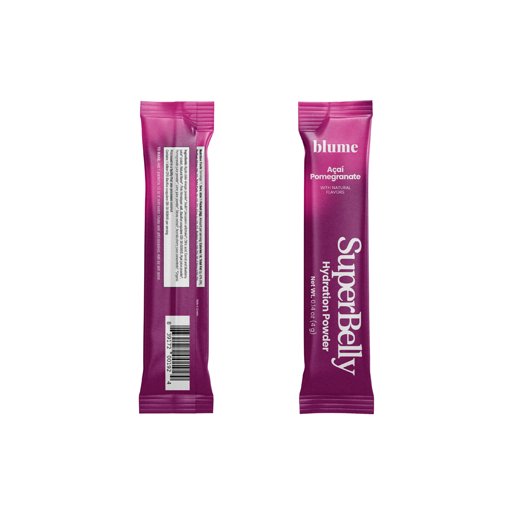 SuperBelly Gut-Building Hydration Drink Mix Powder Packets