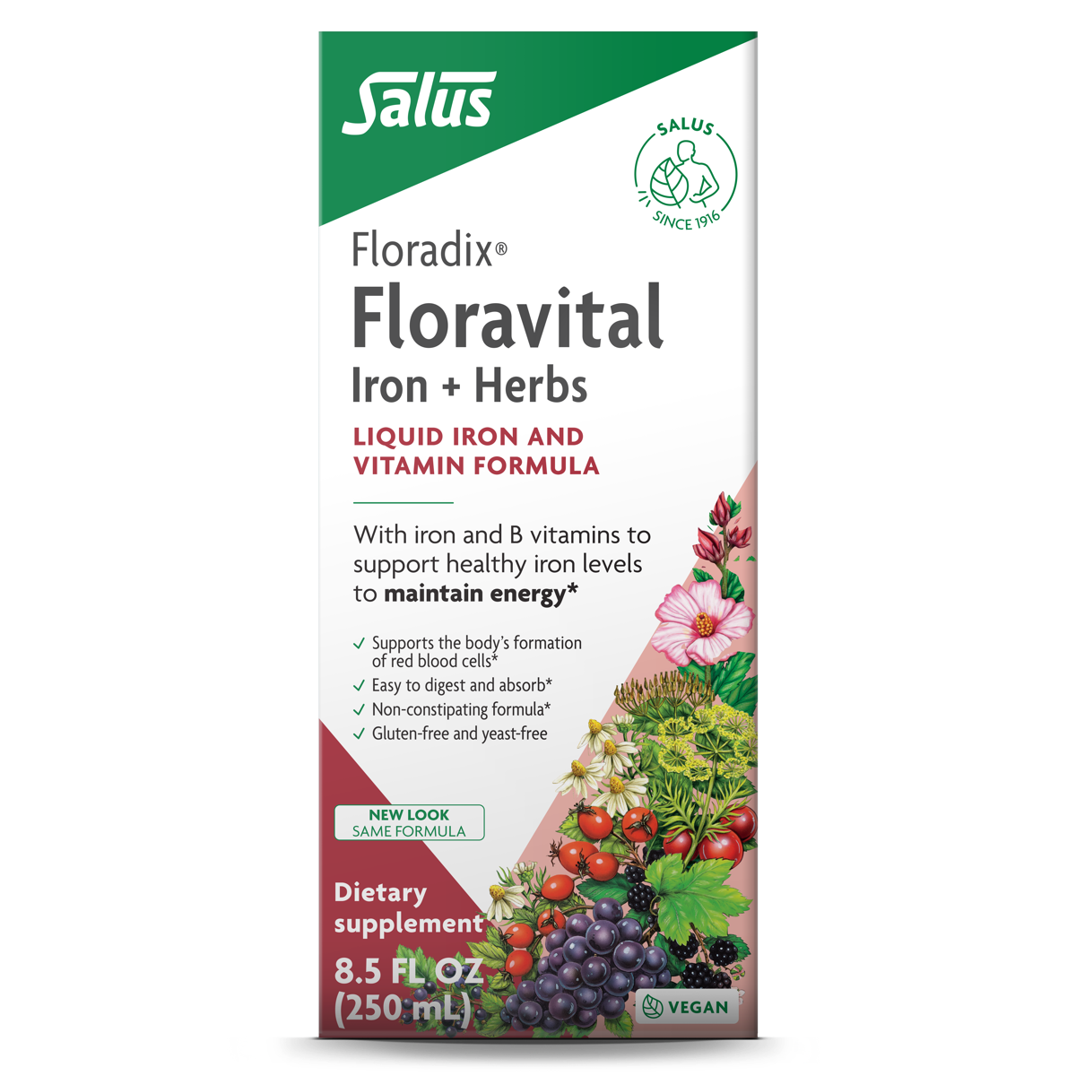 Floravital® Iron & Herbs Yeast-Free