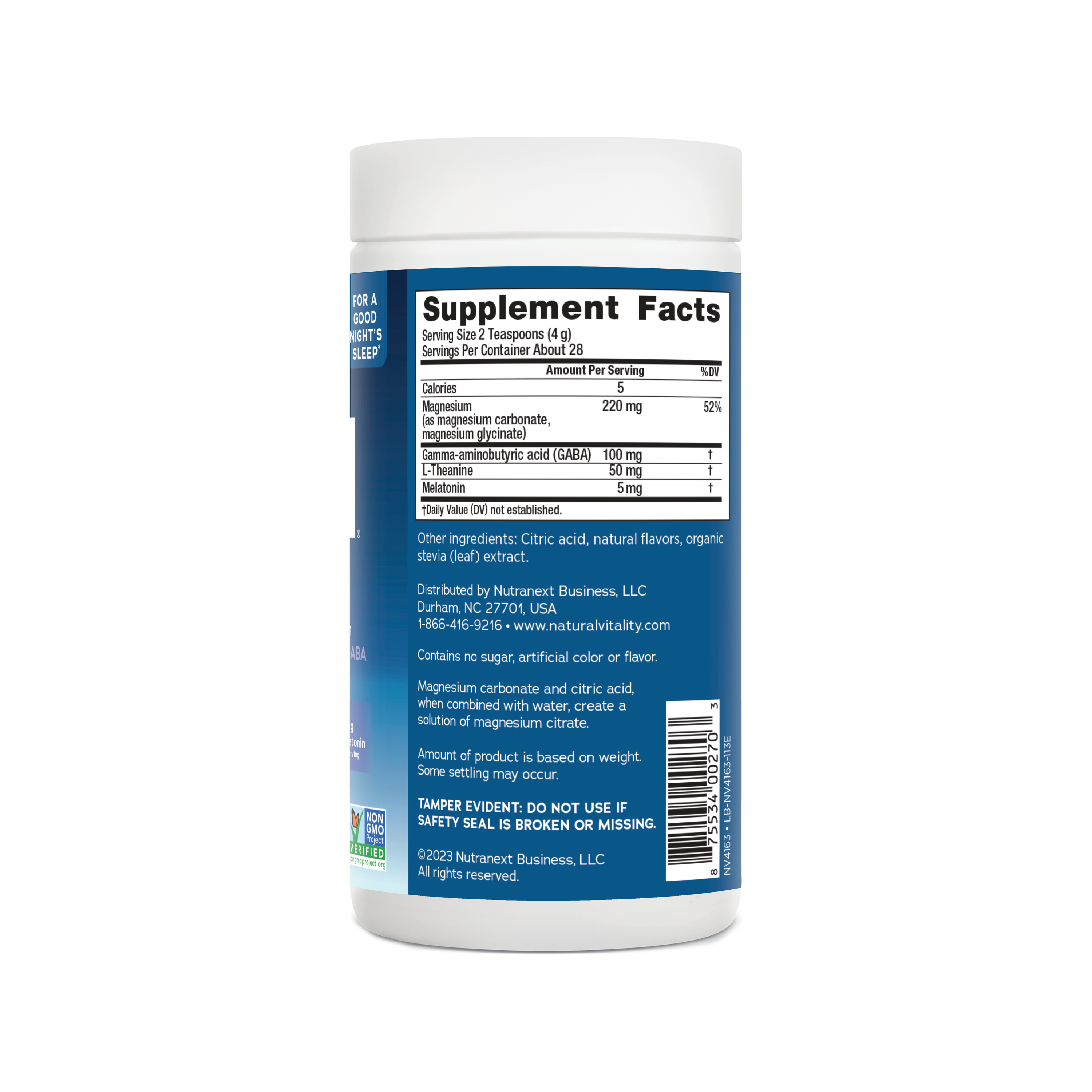 CALM SLEEP Magnesium Supplement Drink Mix