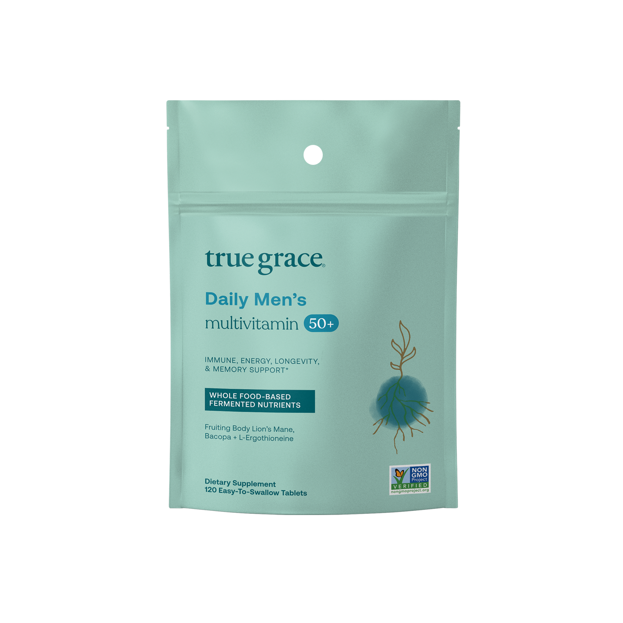 Daily Men’s 50+ Multivitamin Tablets - Refill Pouch
