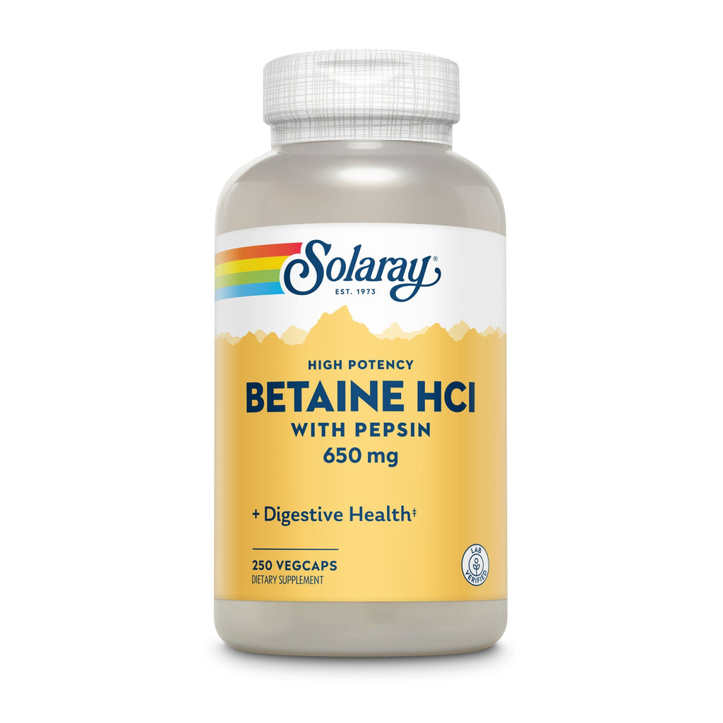 Betaine HCI HP with Pepsin, 650 mg