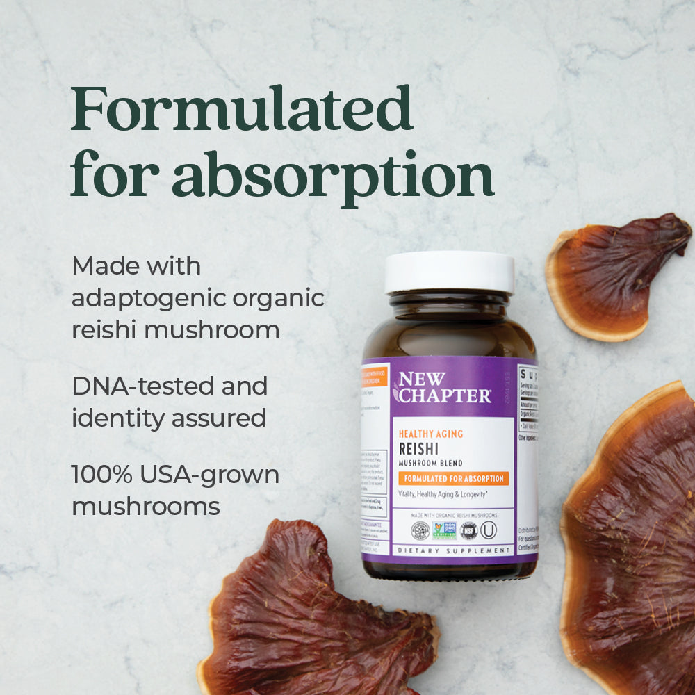 Healthy Aging, Reishi Mushroom