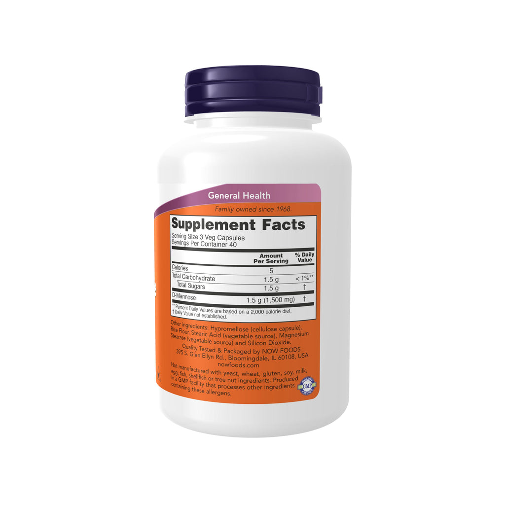 D-Mannose 500MG - For Healthy Urinary Tract