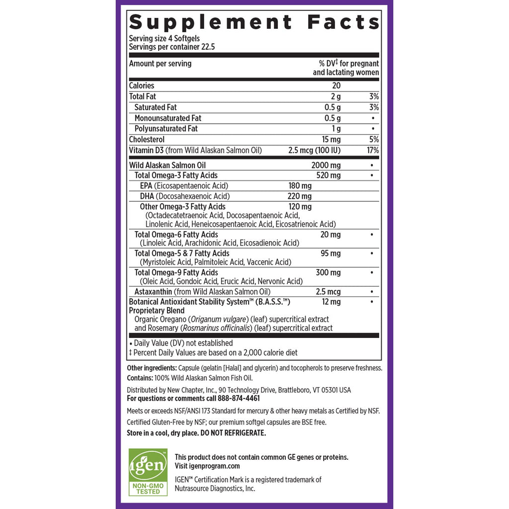 Wholemega for Moms - Fish Oil