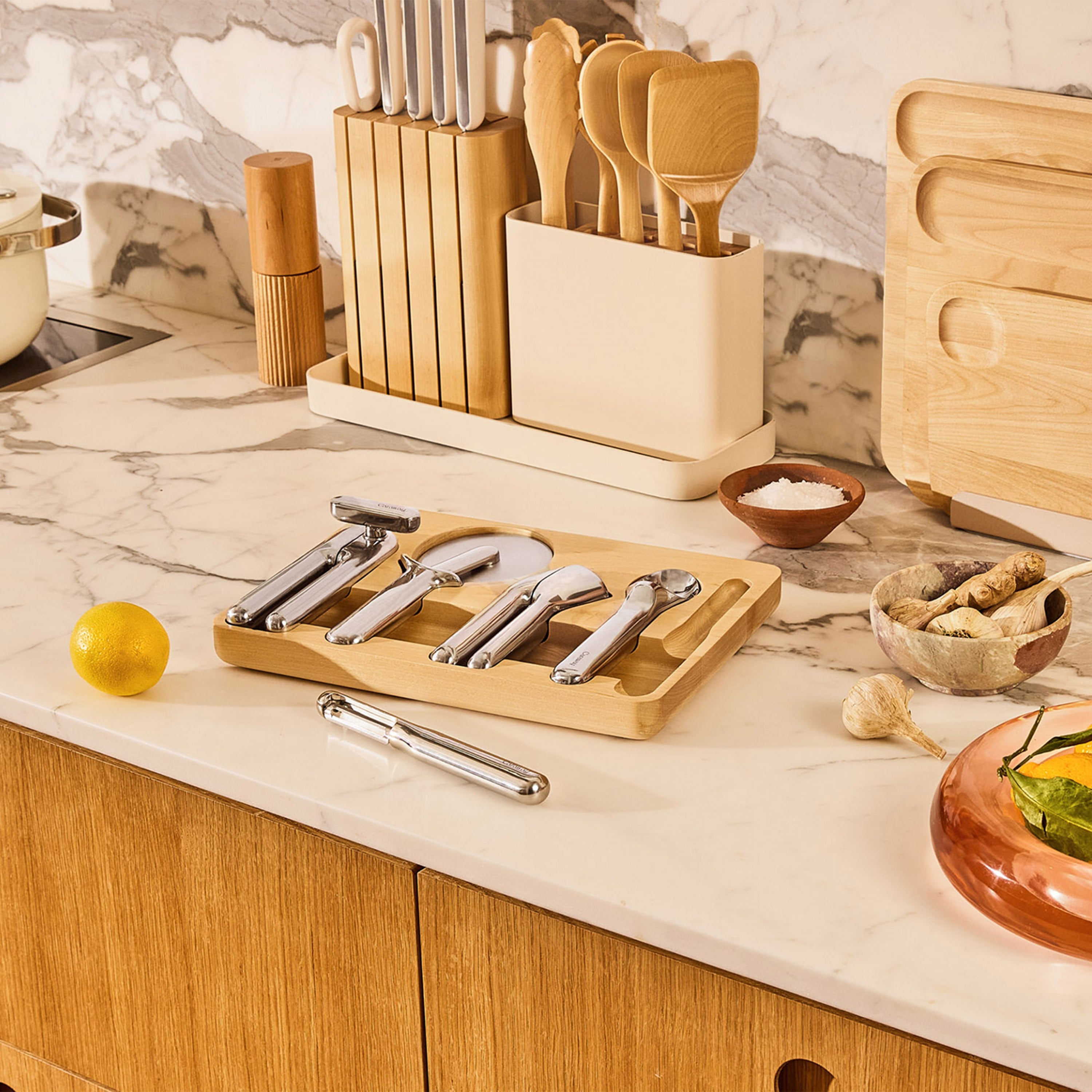 5-Piece Stainless Steel Kitchen Gadget Set