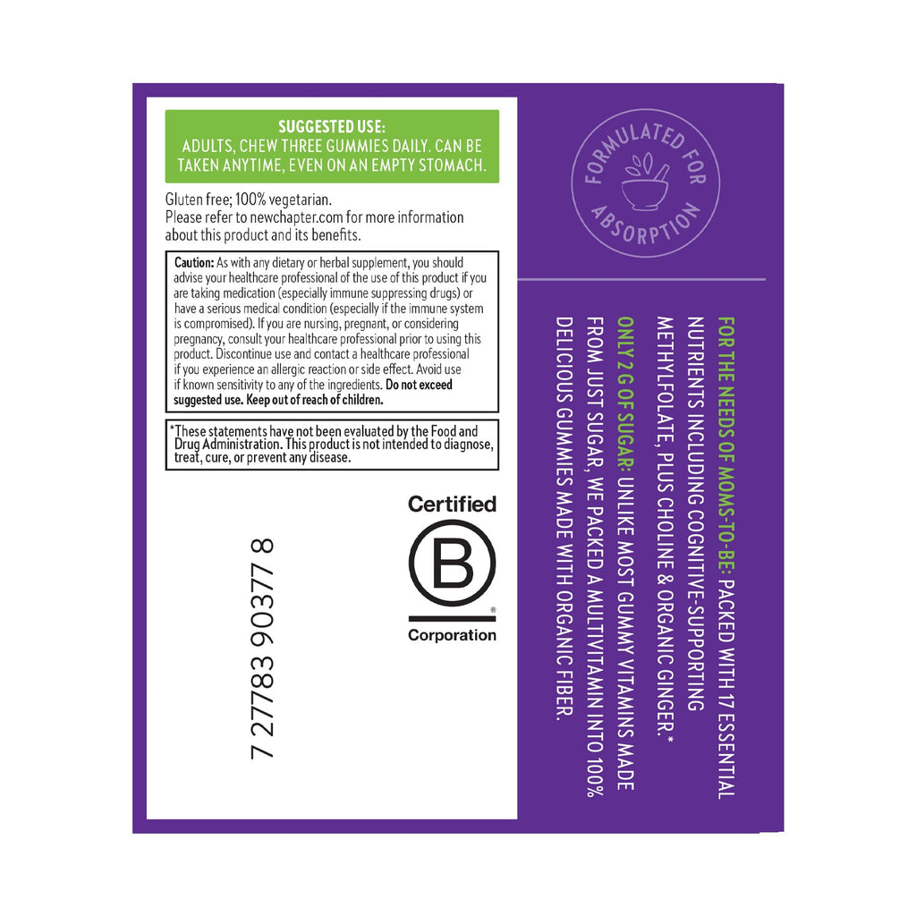 Prenatal Multivitamin Gummy