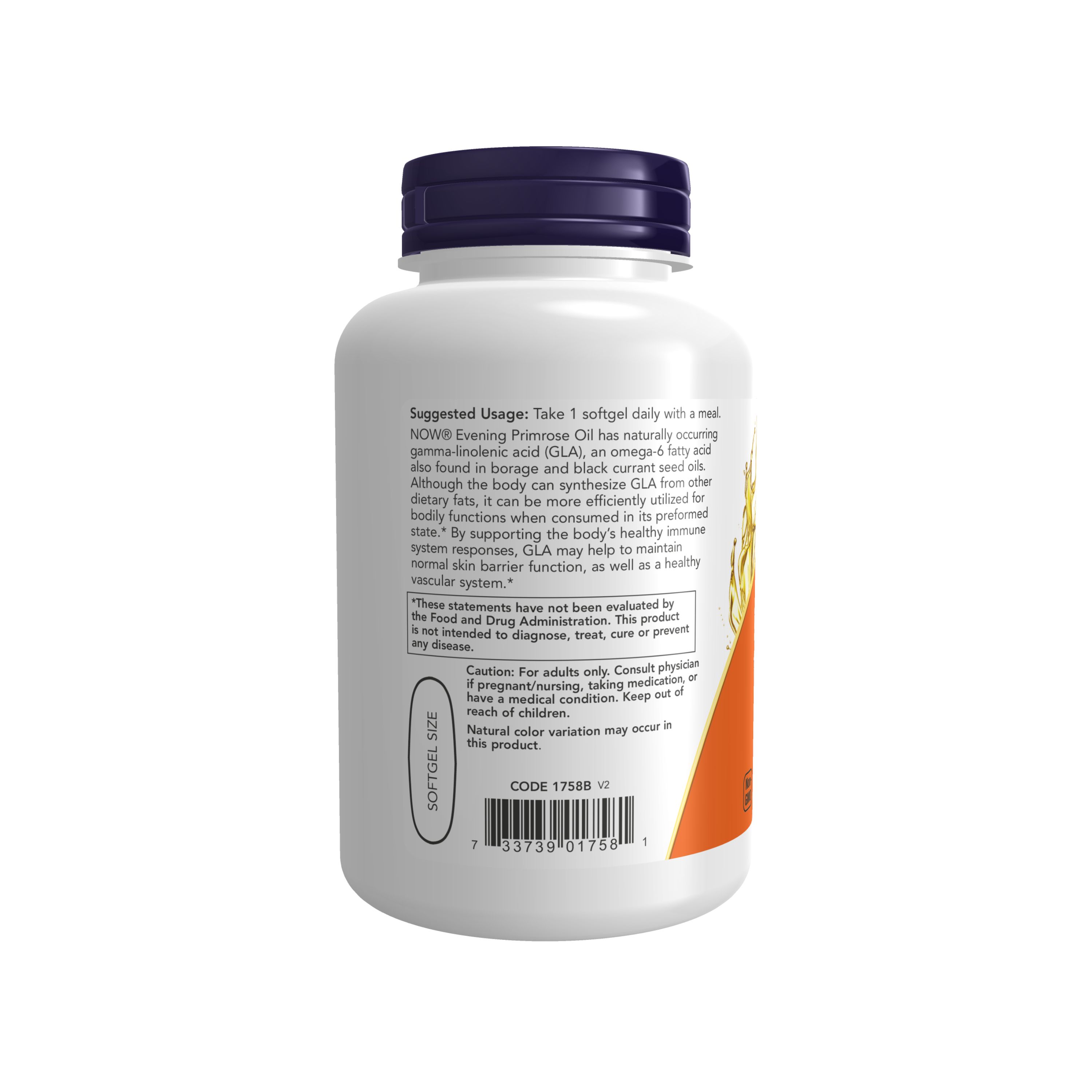 Evening Prim Oil Vegan Formula 1000mg - For Women's Health