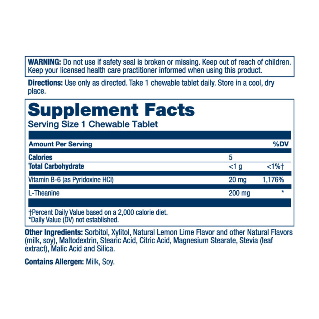 L-Theanine, 200 mg