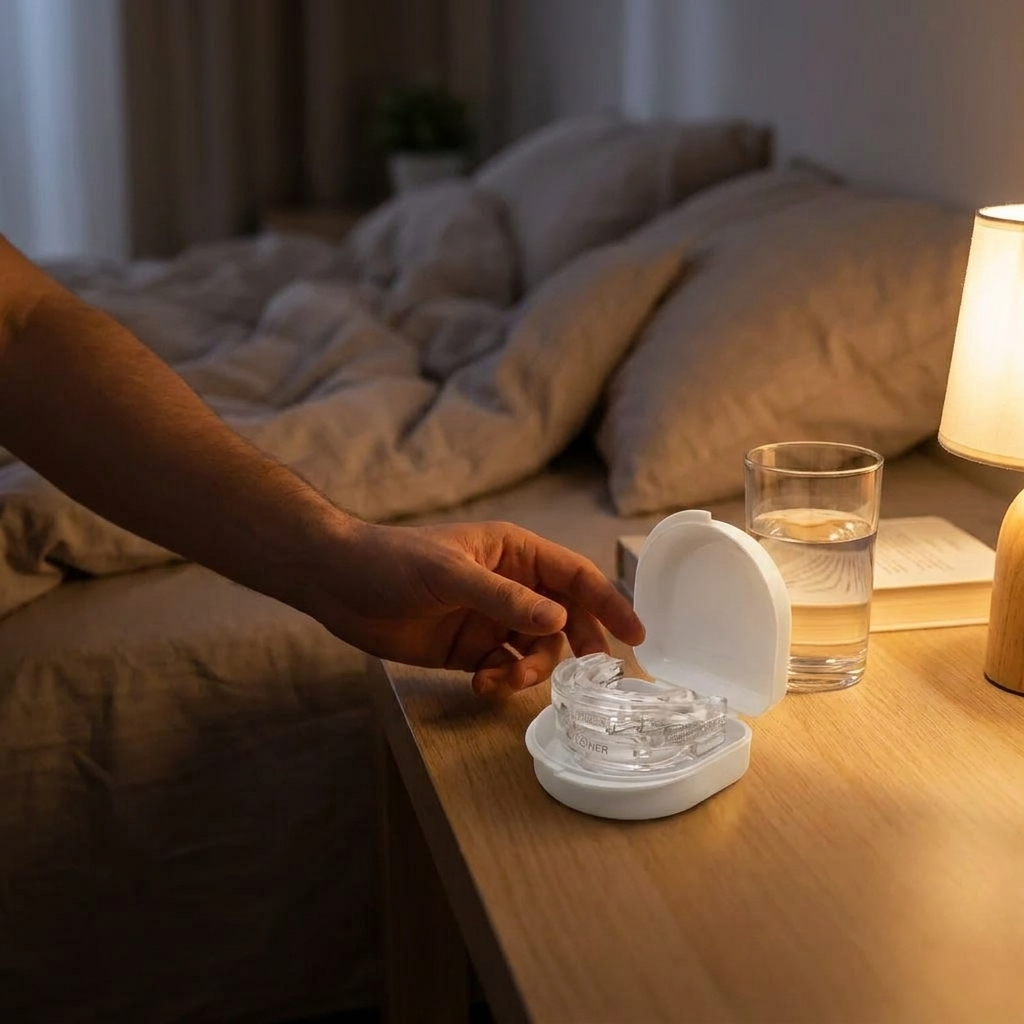 Anti-Snoring Mouth Guard lifestyle use
