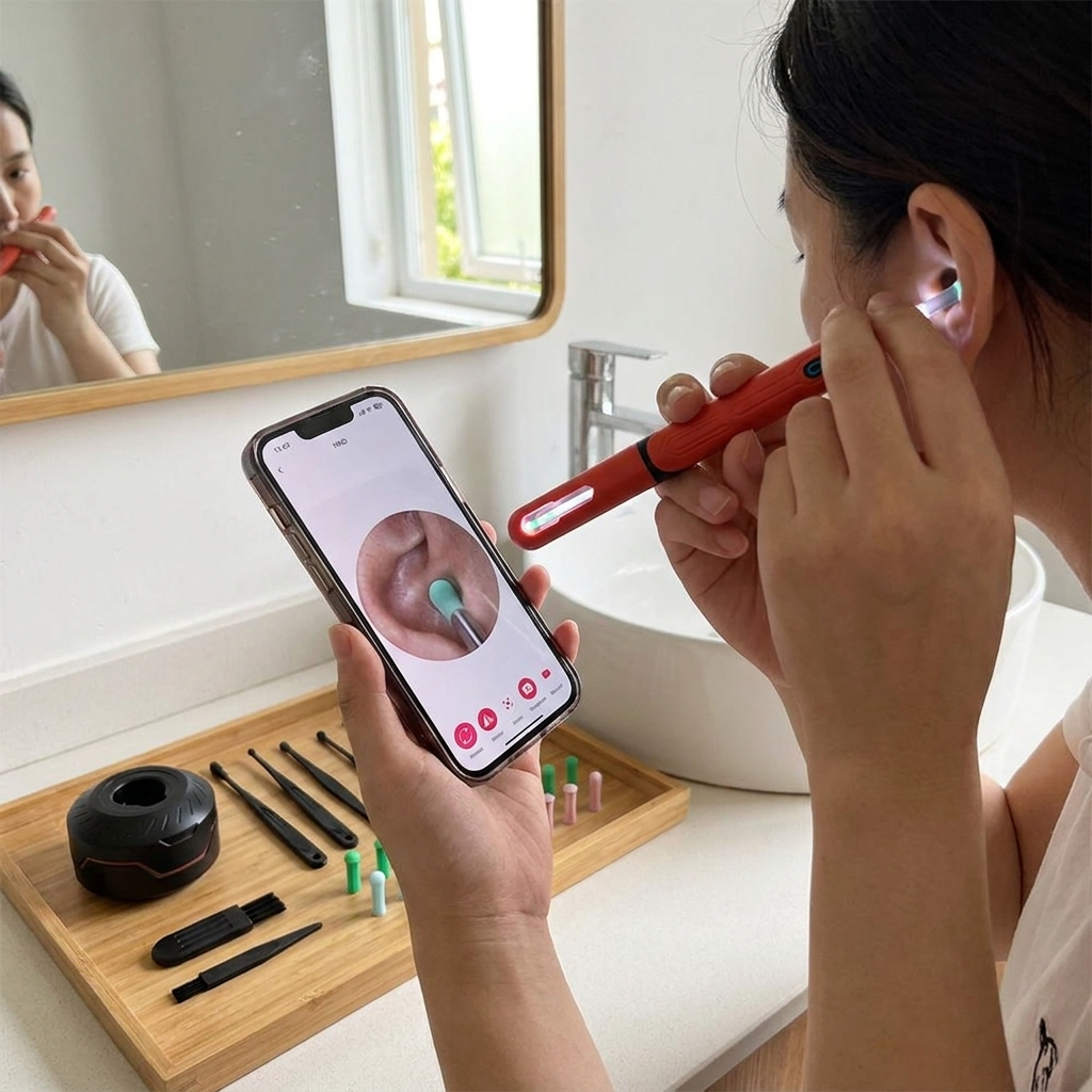 Ear Cleaner with Camera NK3 Pro lifestyle use