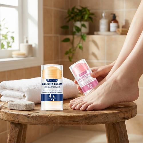 Urea foot cream stick centered lifestyle