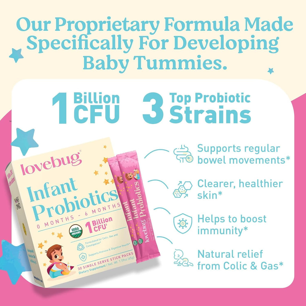 Infant Probiotics, 0 to 6 months