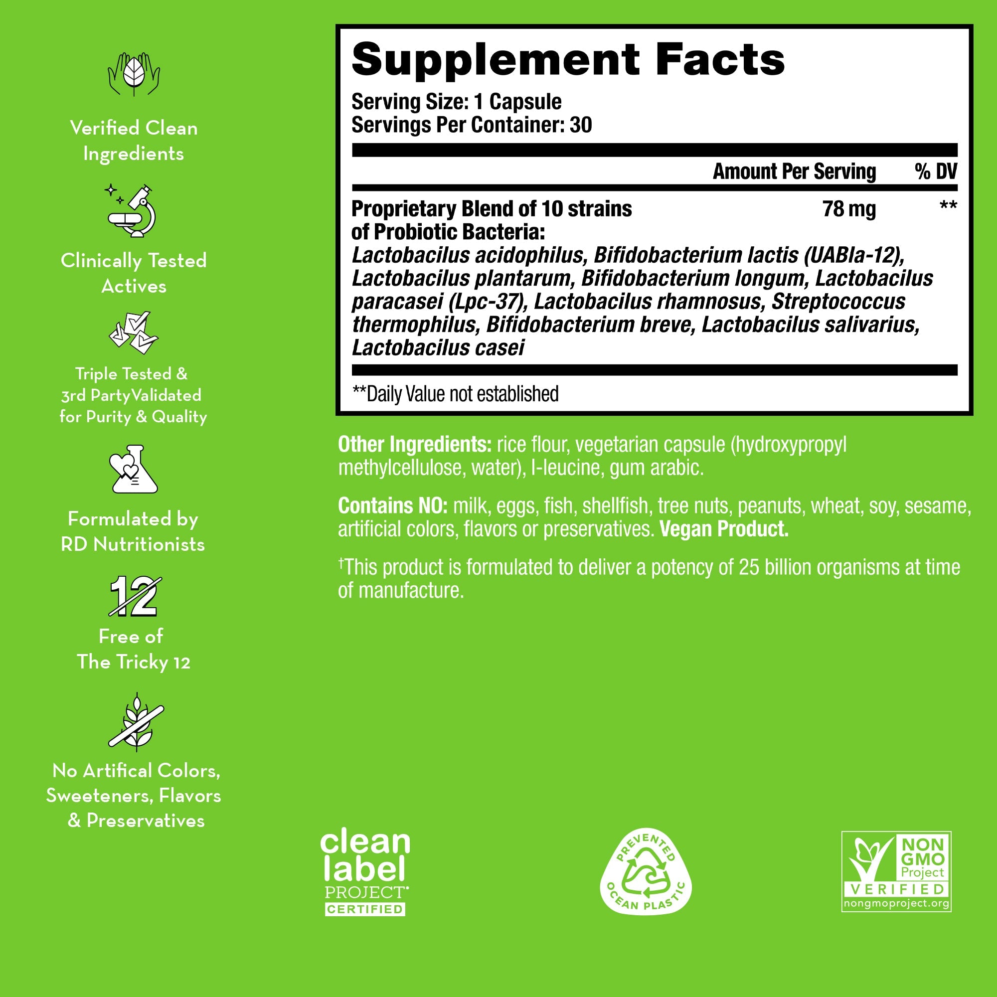 Gut Instinct Probiotics - For Digestive Health