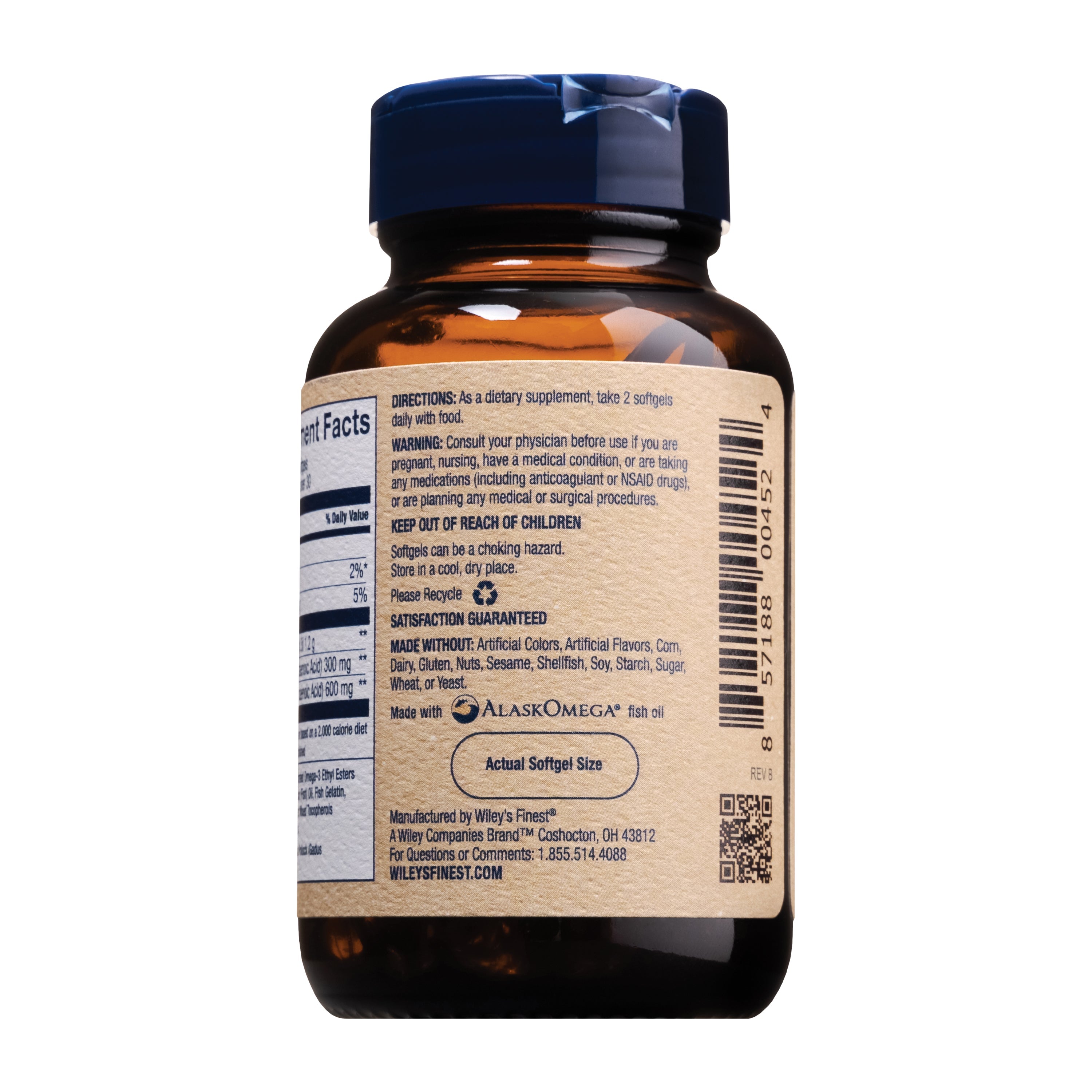 Wild Alaskan Fish Oil - Peak DHA