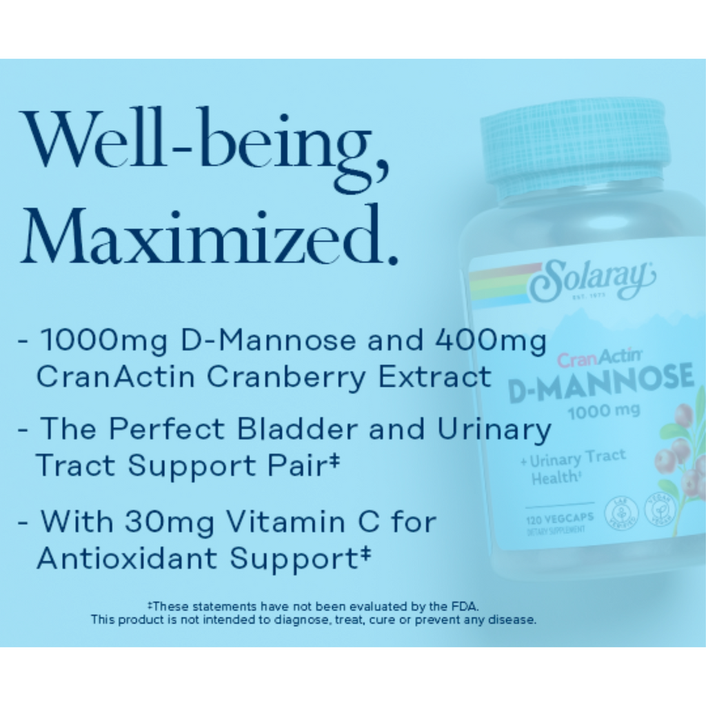 CranActin® D-Mannose, 1000 mg