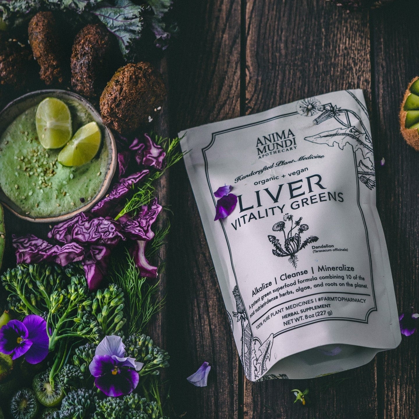 LIVER VITALITY Greens, Daily Cleanser