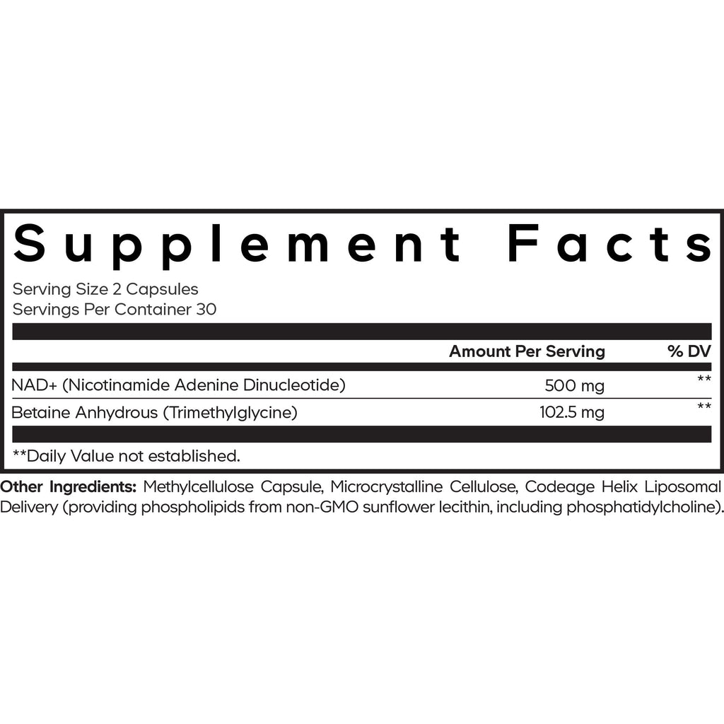 Liposomal NAD+